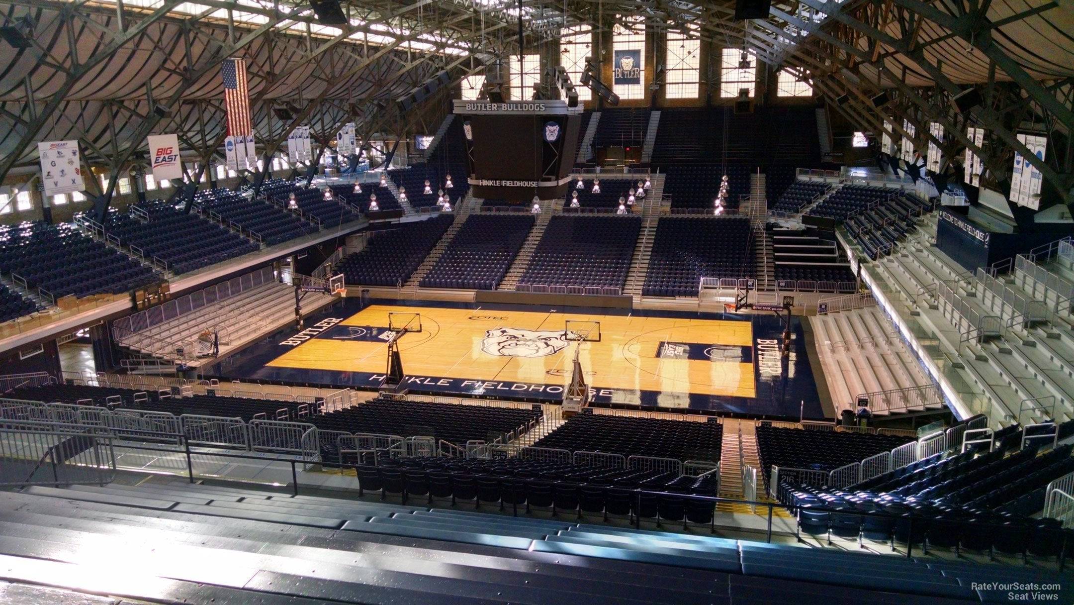 Hinkle Fieldhouse Seating Chart Map