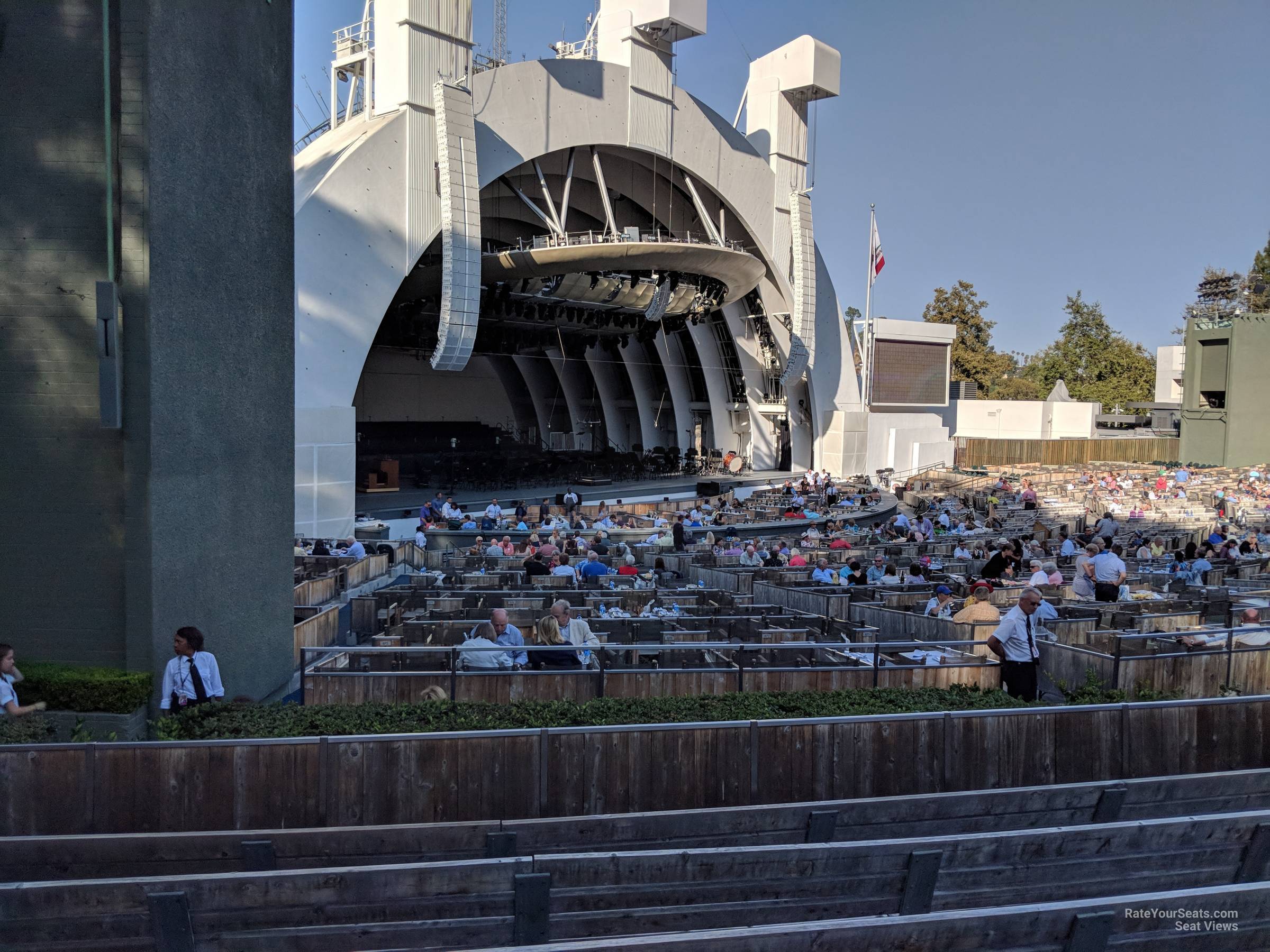 Hollywood Bowl Section E - RateYourSeats.com