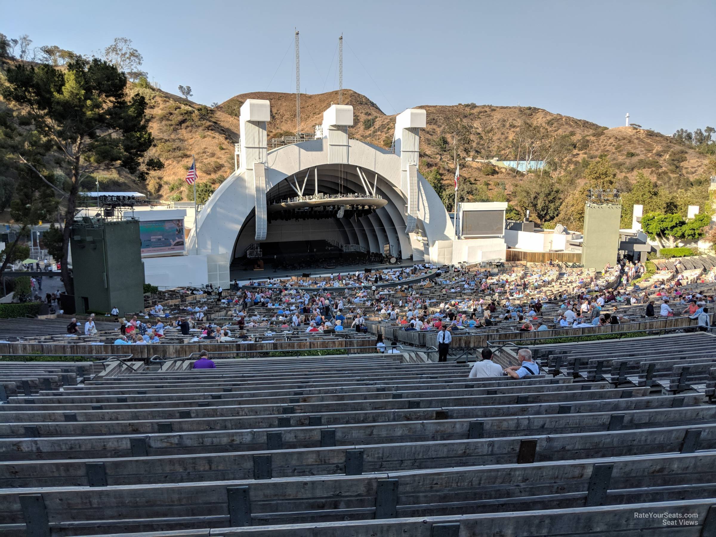 Hollywood Bowl Section K1 - RateYourSeats.com