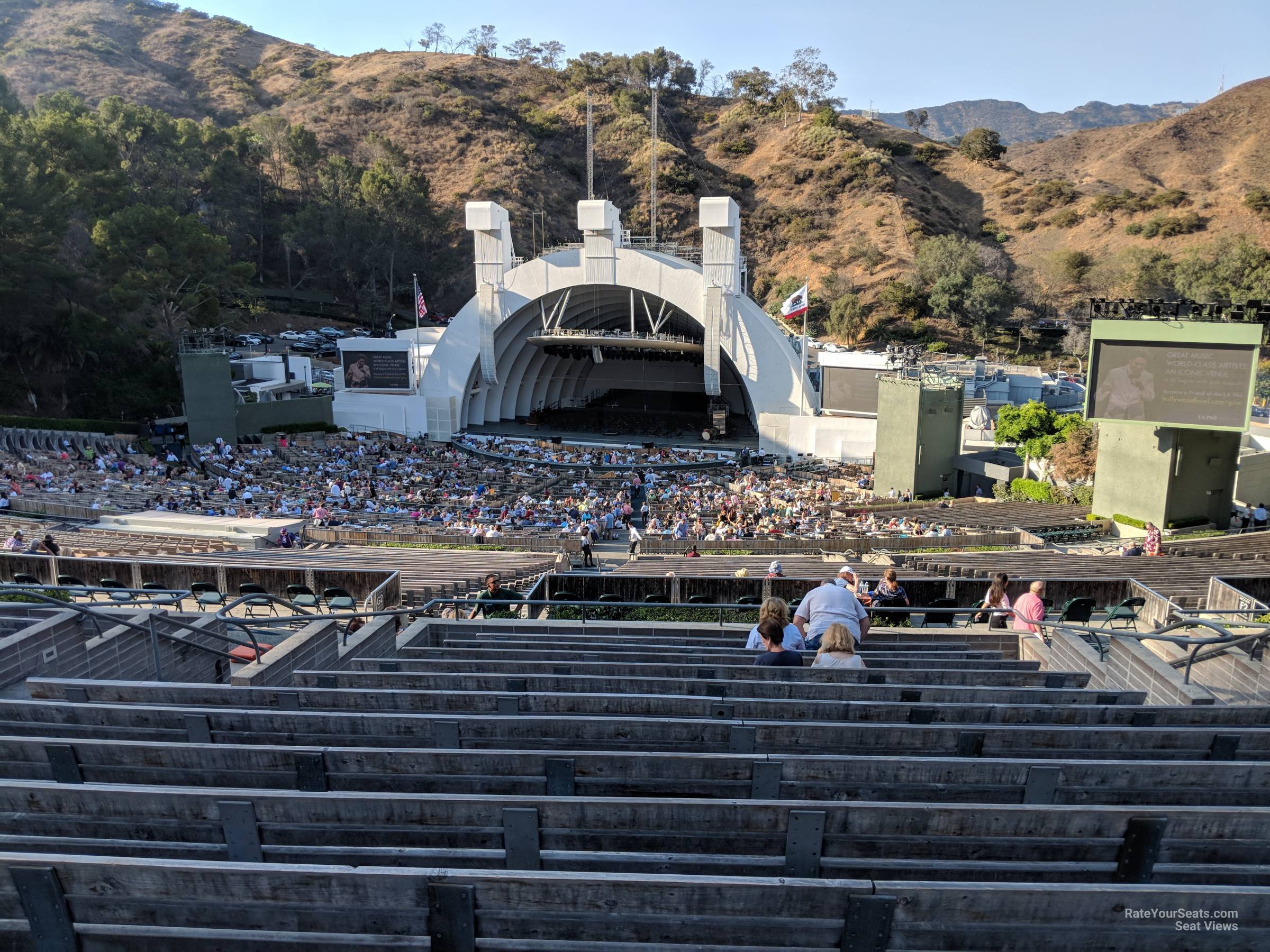 Hollywood Bowl Section L1 - RateYourSeats.com