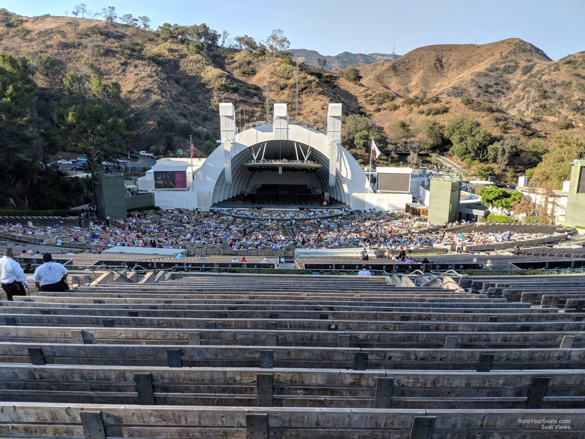 Hollywood Bowl Section M1 - RateYourSeats.com