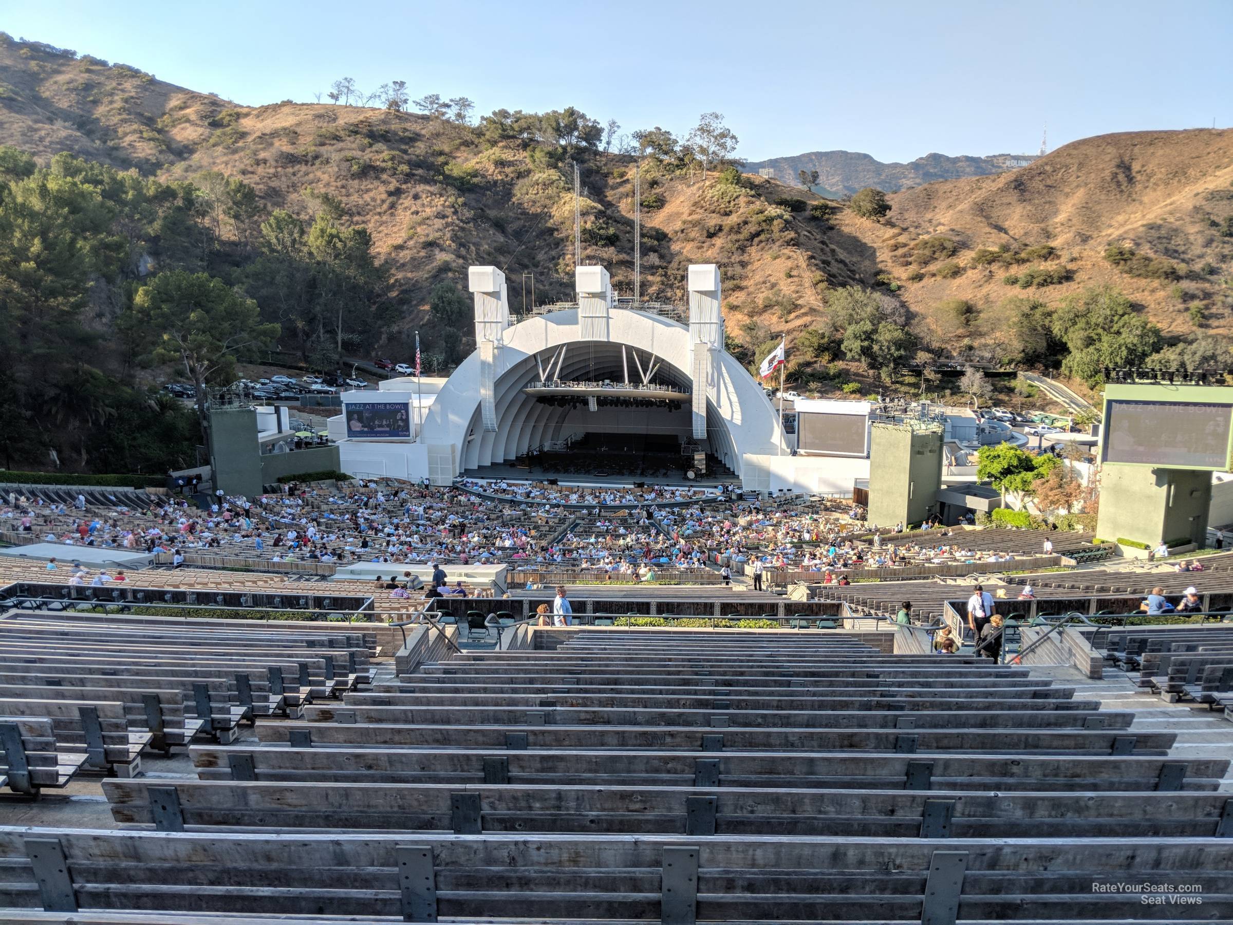 Section M3 at Hollywood Bowl - RateYourSeats.com