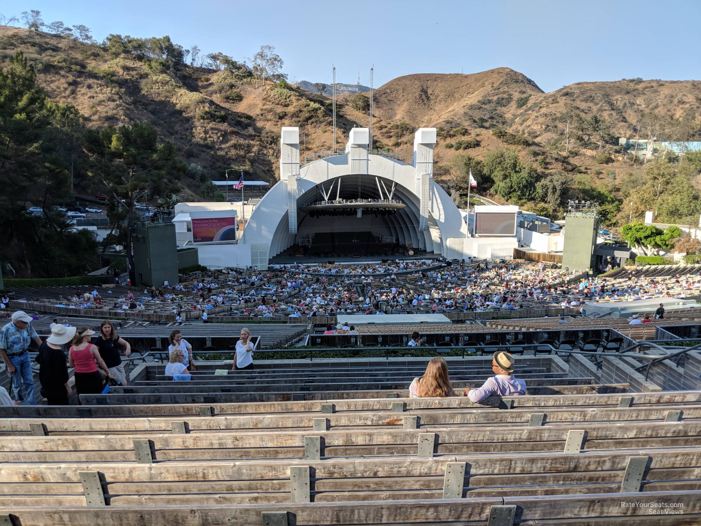 Hollywood Bowl Section N2 - RateYourSeats.com