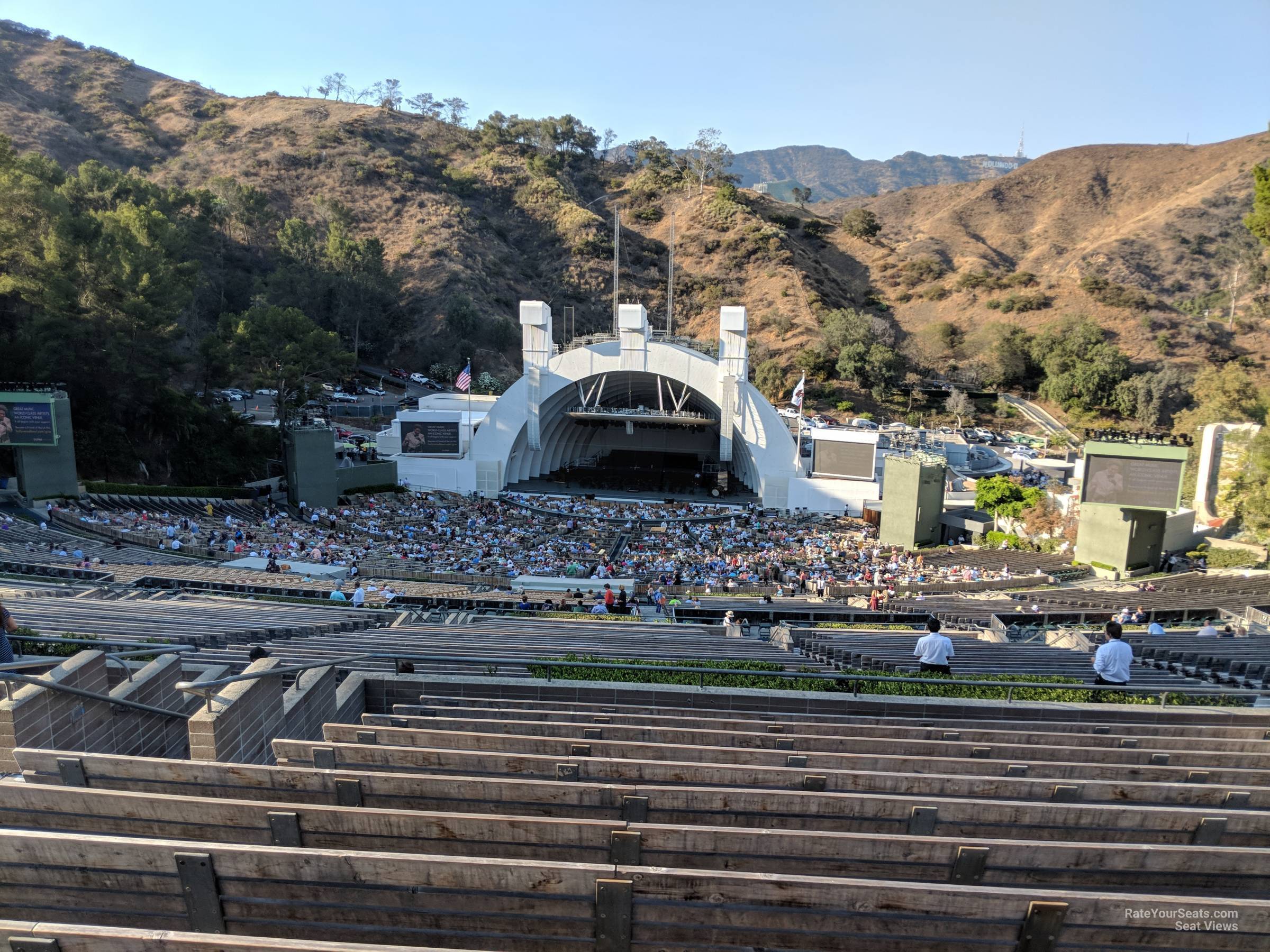 Hollywood Bowl Section R2 - RateYourSeats.com