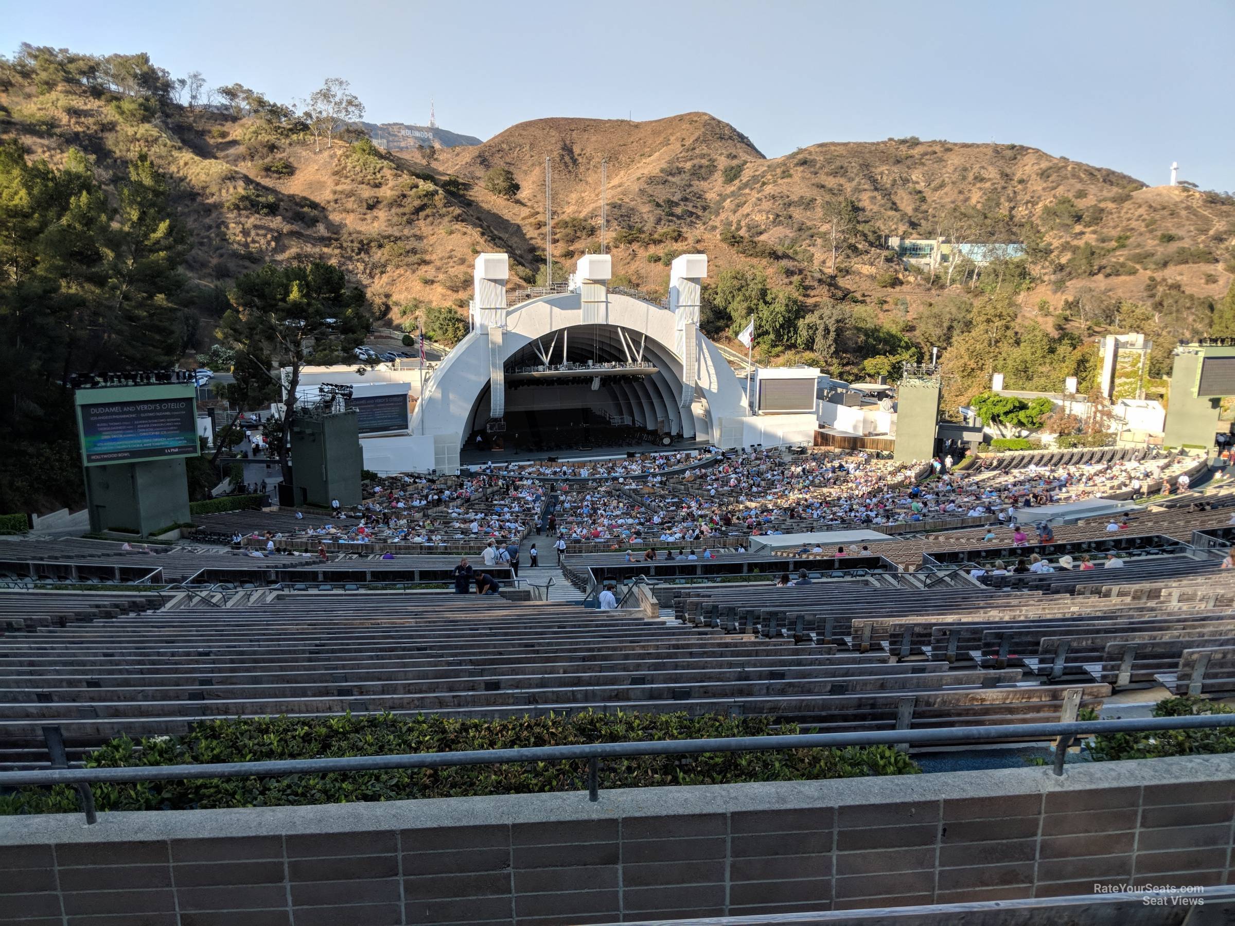 Hollywood Bowl Section U1 - RateYourSeats.com