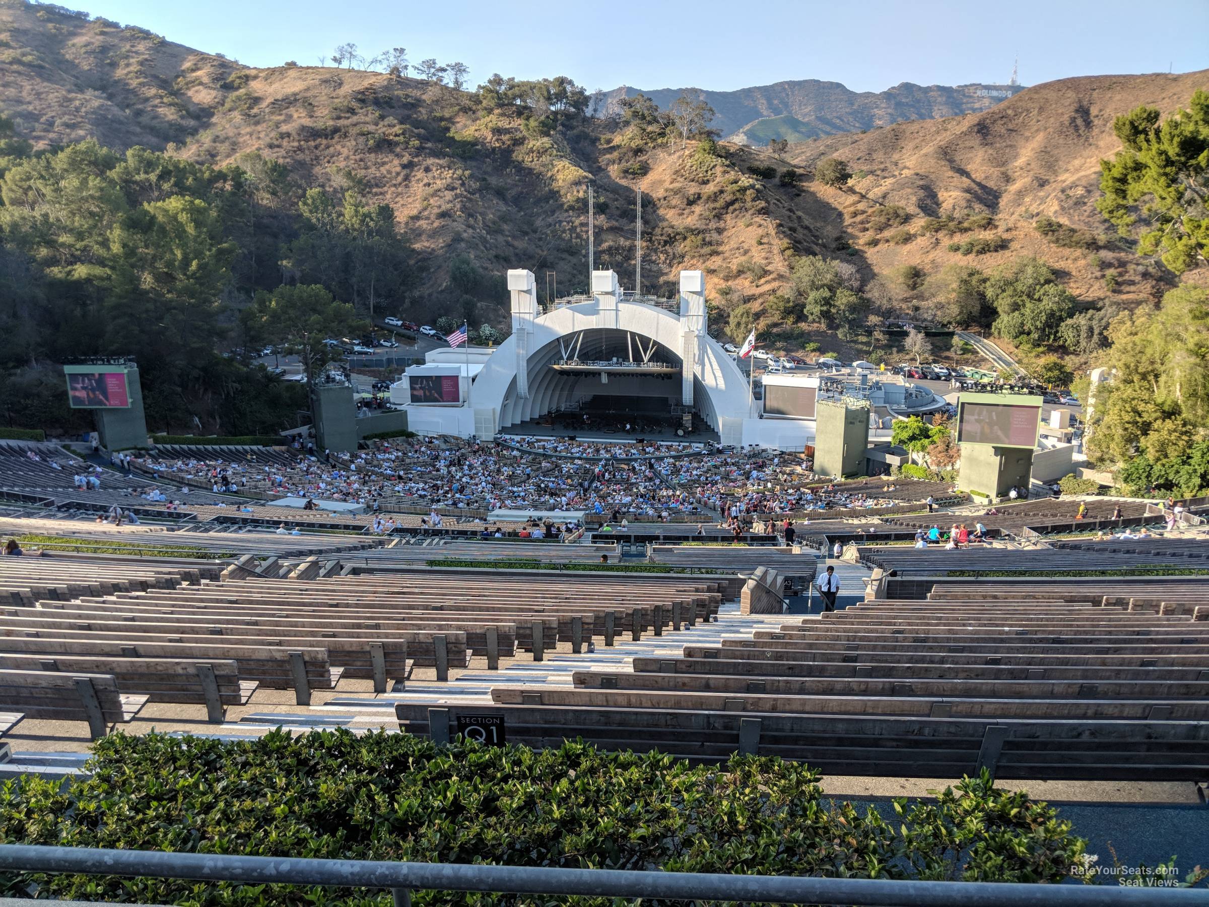 Hollywood Bowl Section V1 - RateYourSeats.com