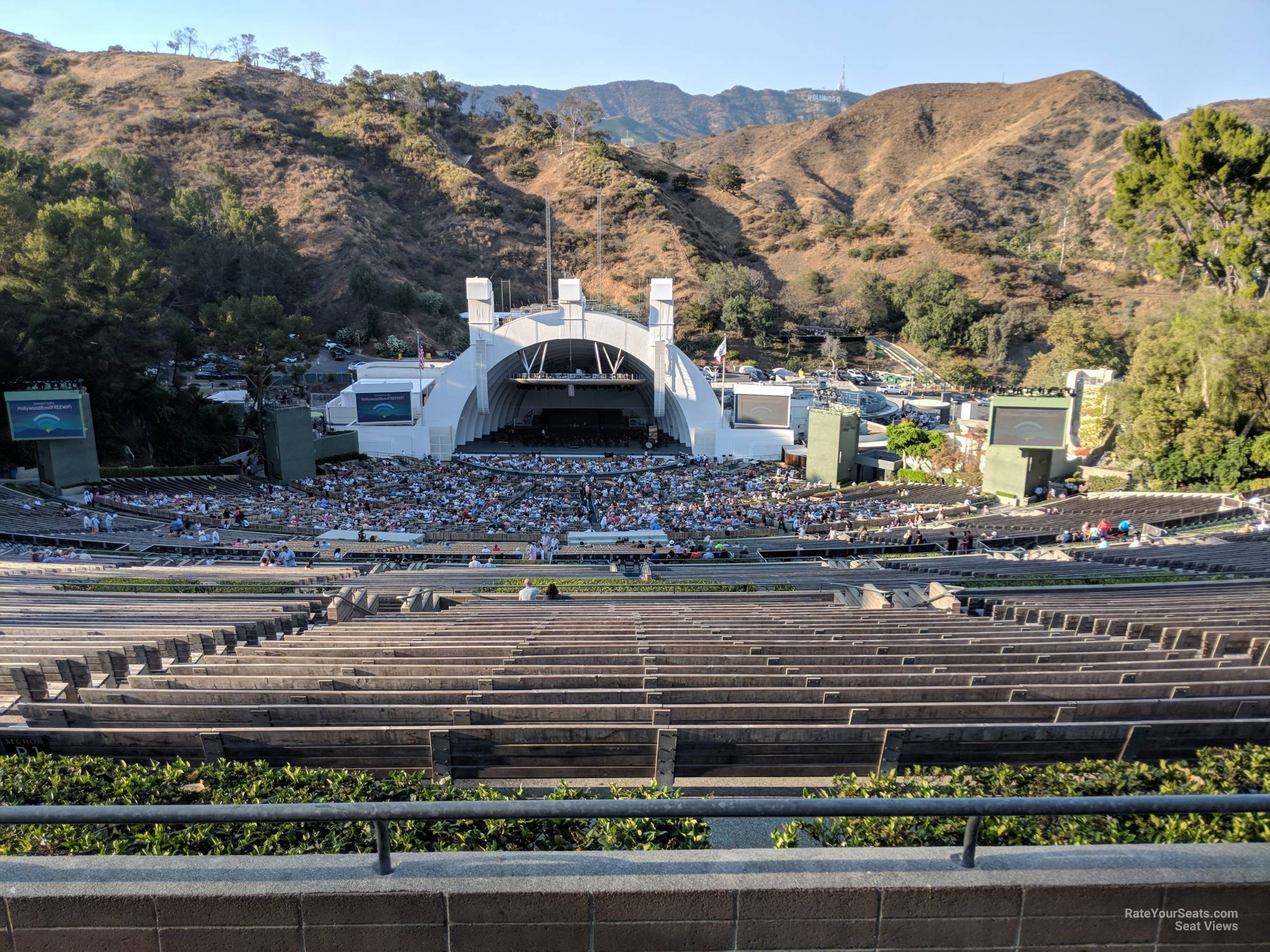 Hollywood Bowl Section W3 - RateYourSeats.com