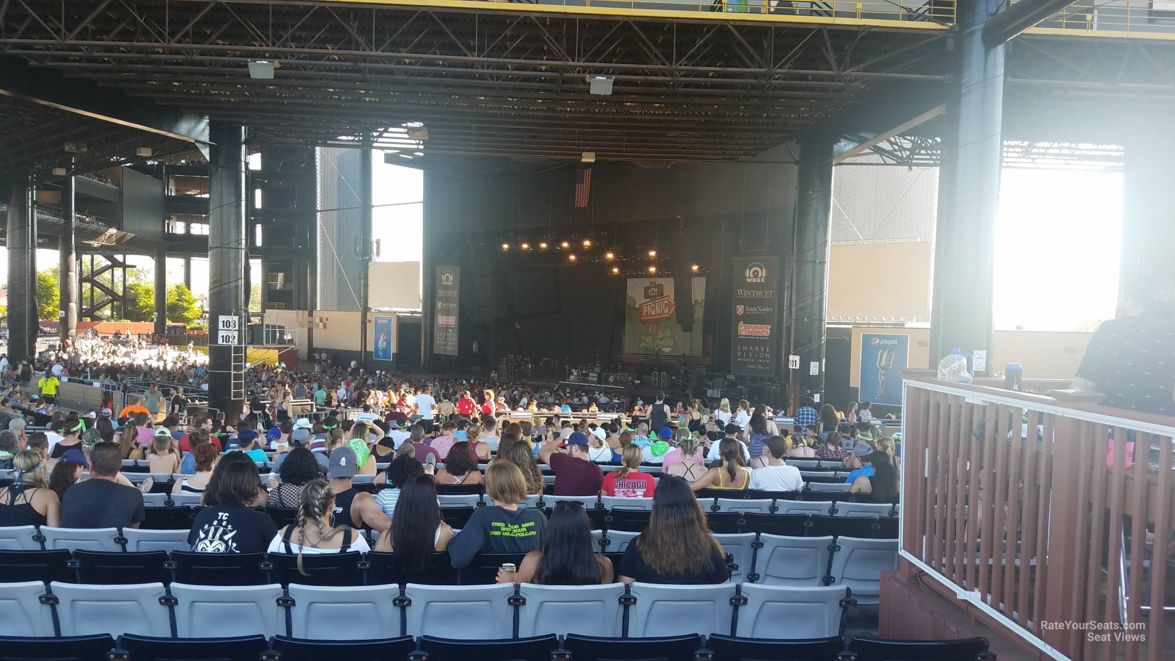 hollywood casino amphitheatre tinley park seating