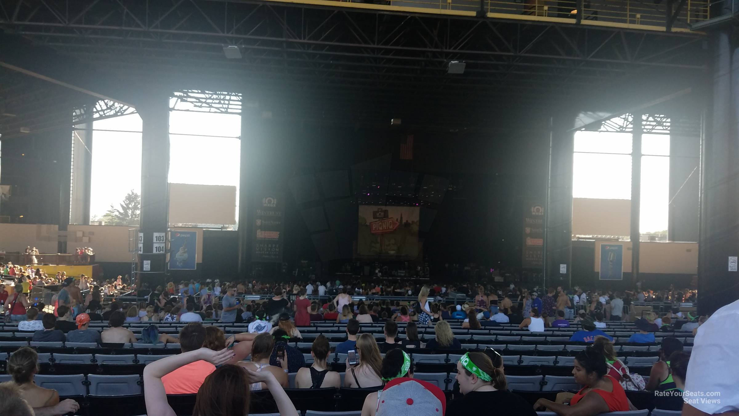 seating at hollywood casino amphitheater tinley park