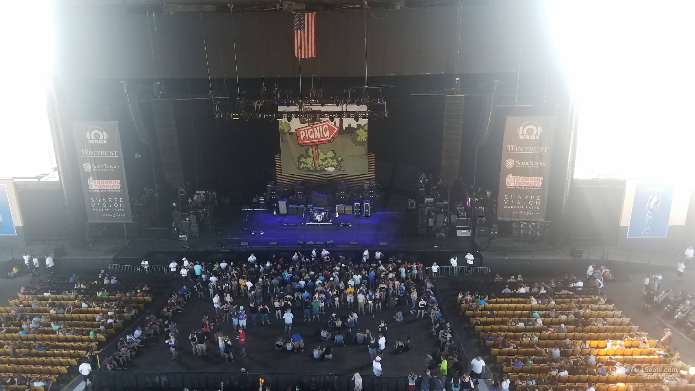 suites seat view  - hollywood casino amphitheatre