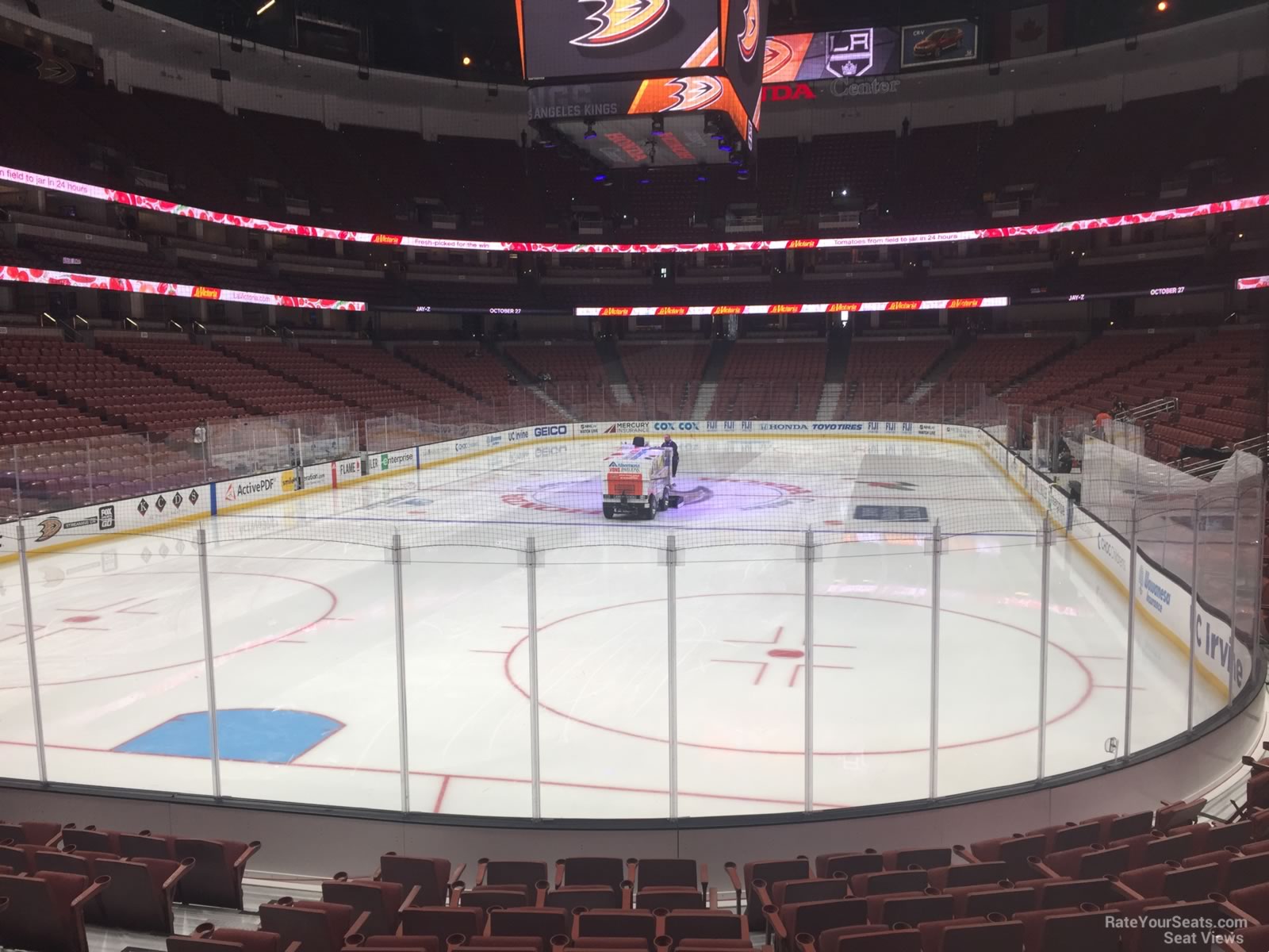 Honda Center Section 214 - Anaheim Ducks - RateYourSeats.com