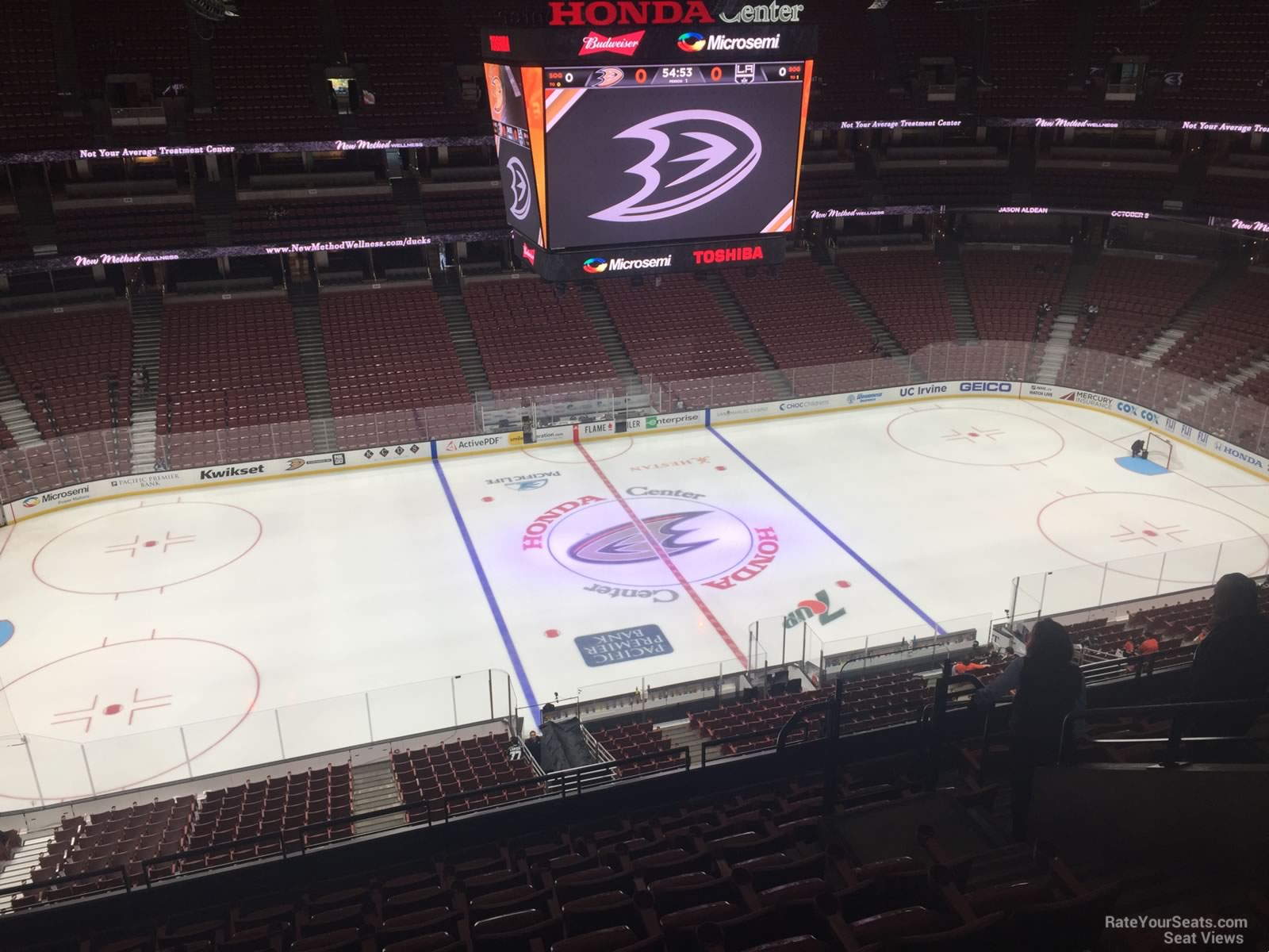 Honda Center Section 413 - Anaheim Ducks - RateYourSeats.com