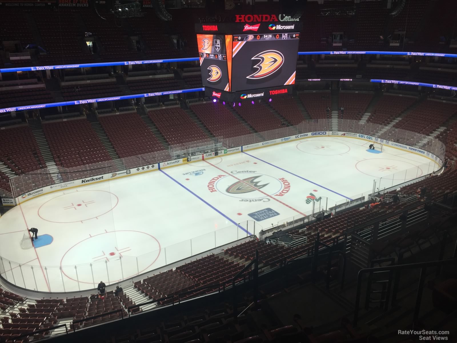 Honda Center Section 415 - Anaheim Ducks - RateYourSeats.com