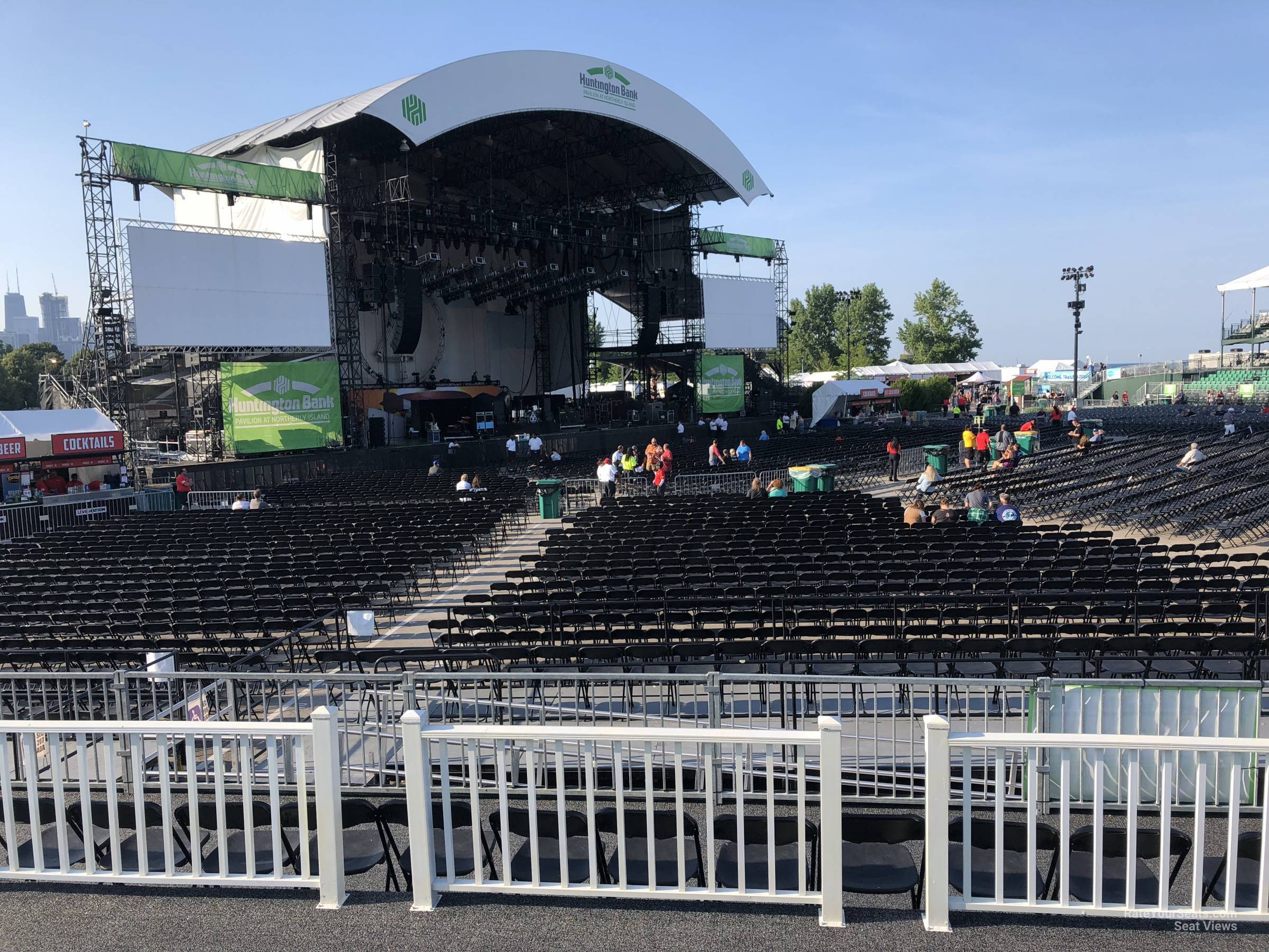 Seating Chart Firstmerit Bank Pavilion At Northerly Island Elcho Table