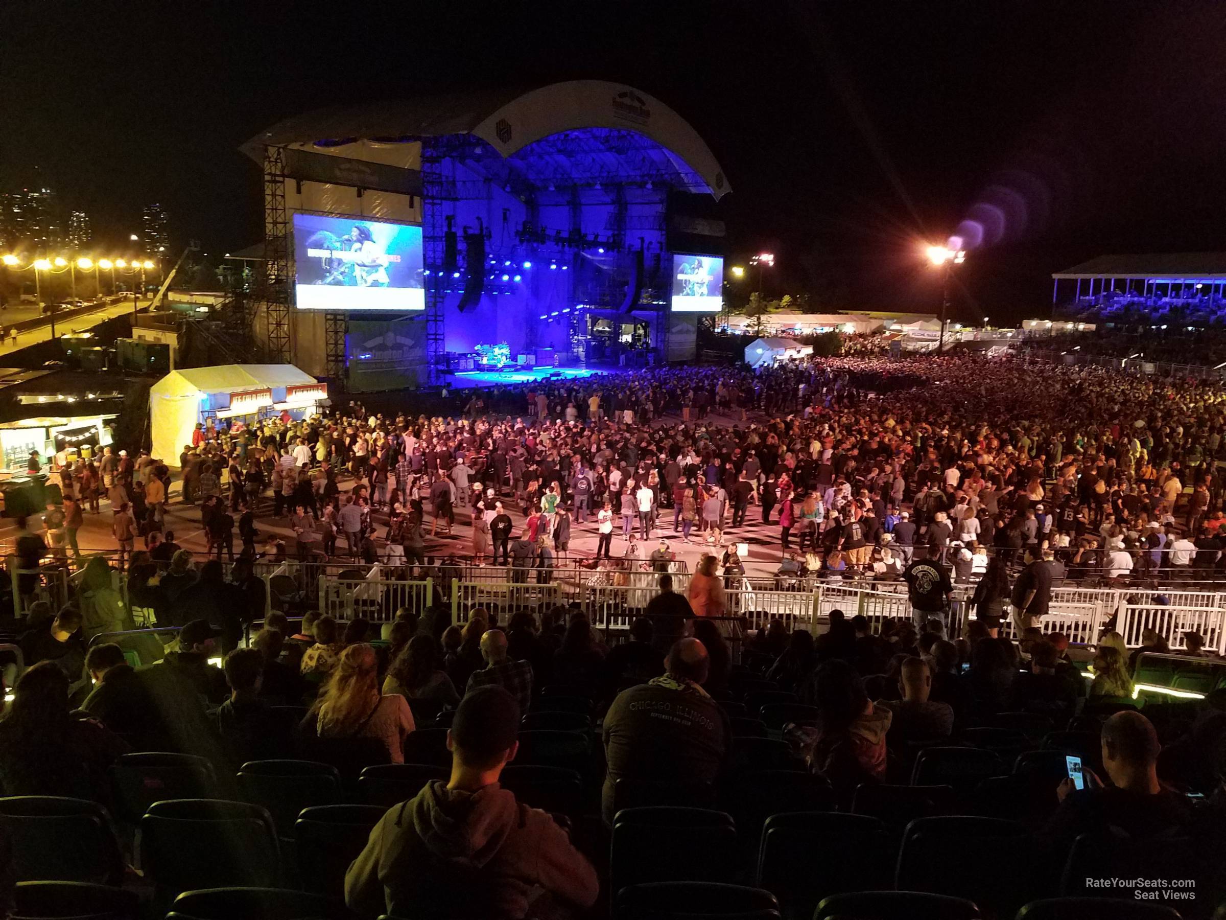 Huntington Bank Pavilion Seating Views - RateYourSeats.com