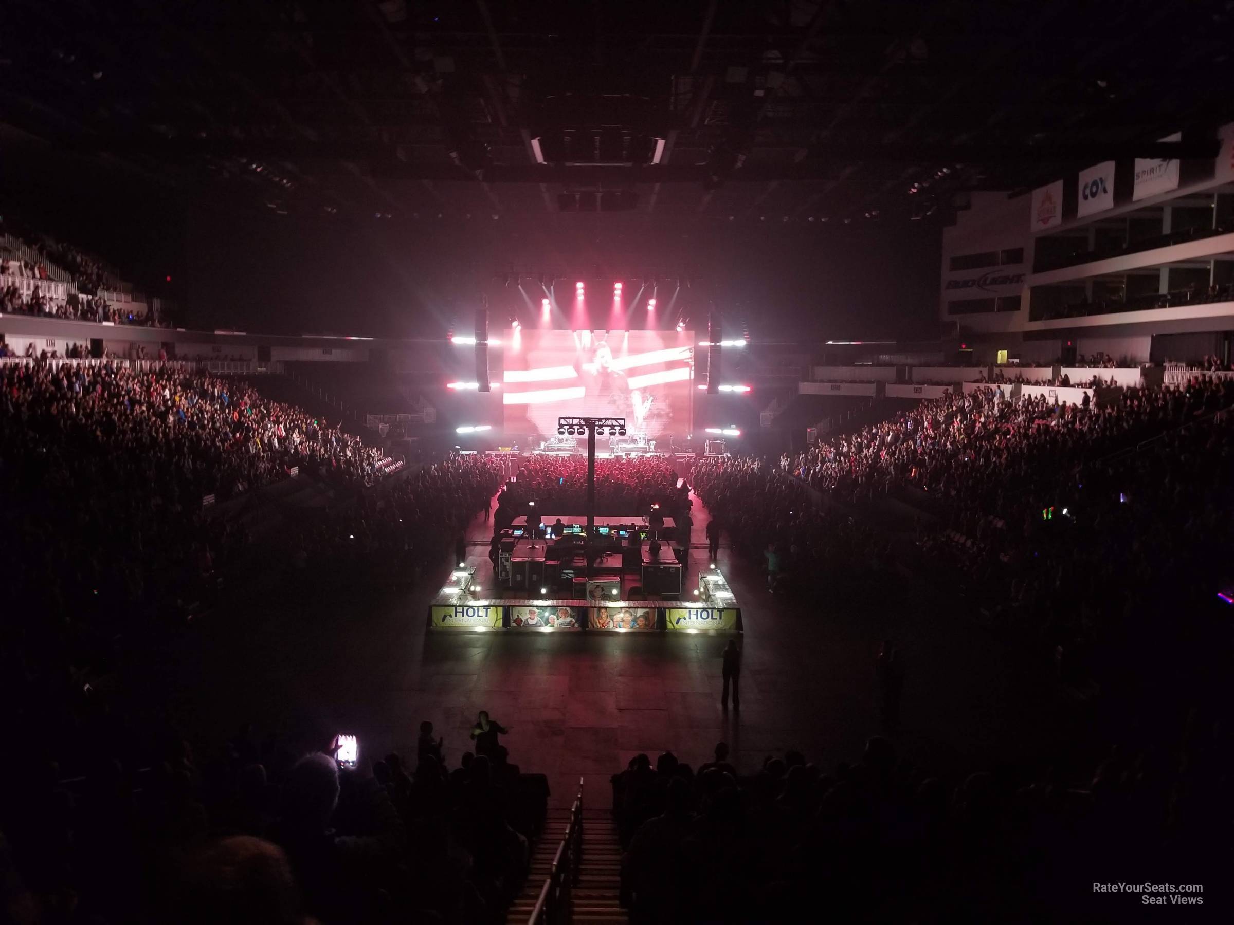 INTRUST Bank Arena Seating for Concerts