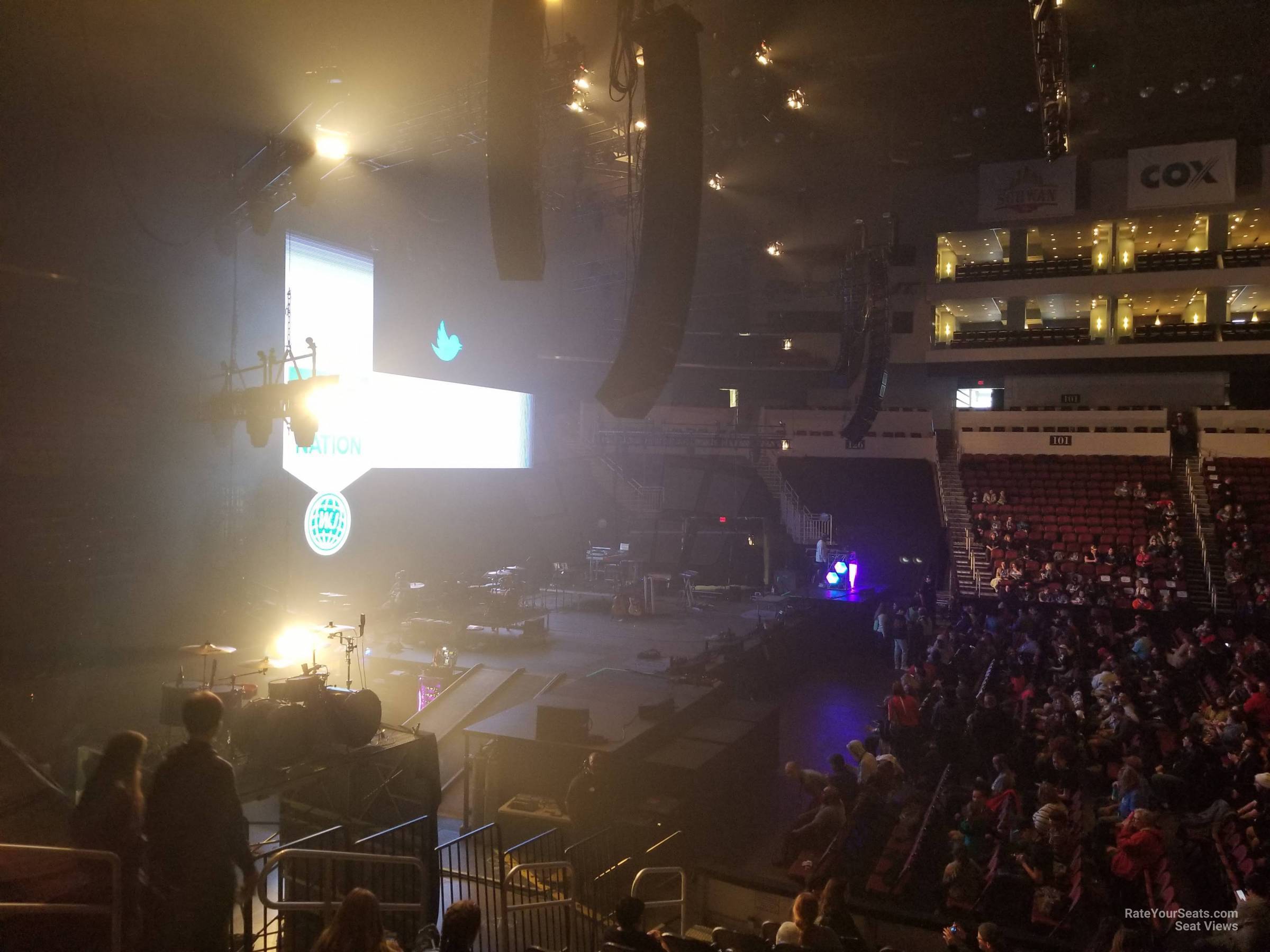 Section 118 at INTRUST Bank Arena for Concerts - RateYourSeats.com