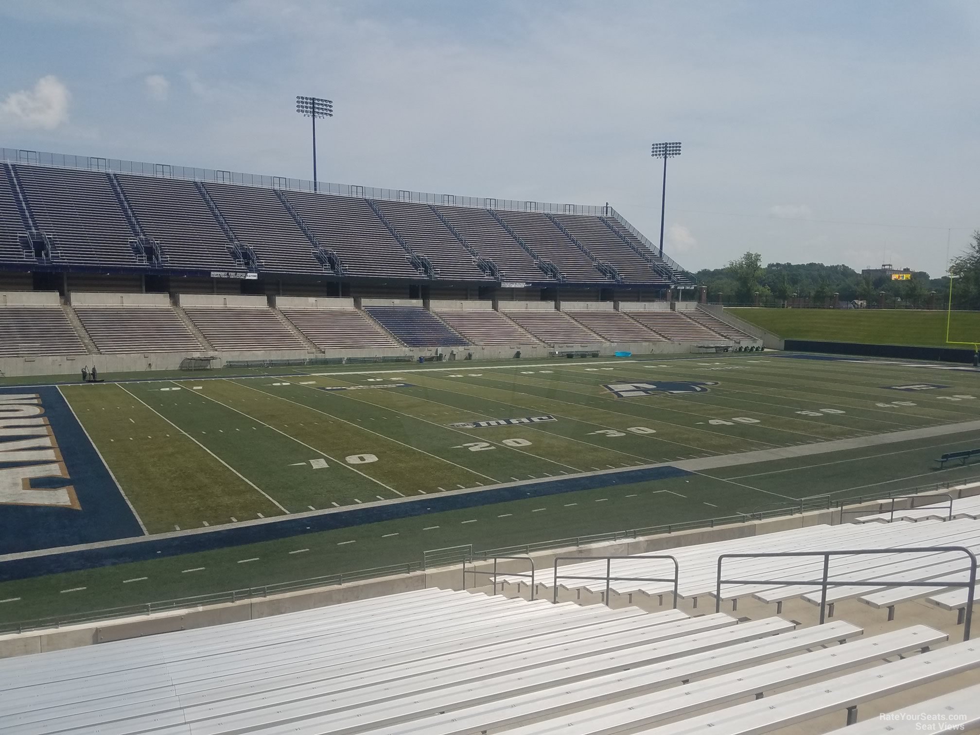section 102, row 21 seat view  - infocision stadium