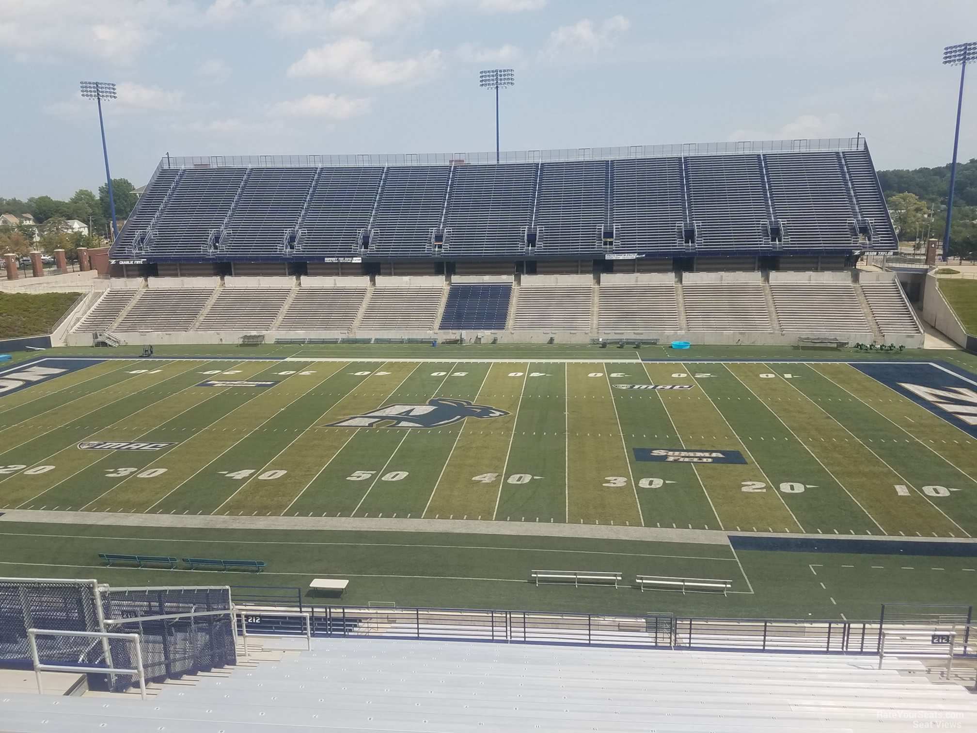 section 212, row 18 seat view  - infocision stadium