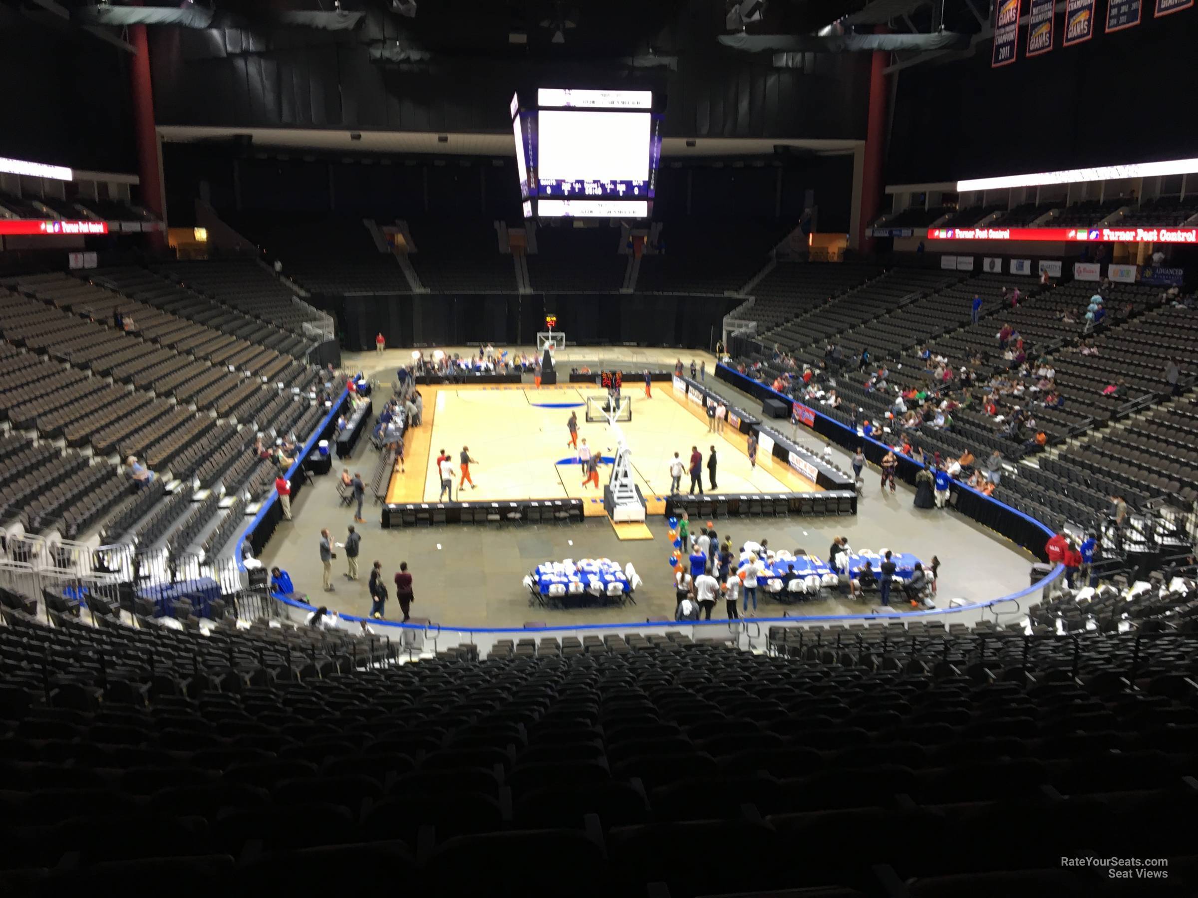 Vystar Veterans Memorial Arena Seating Chart