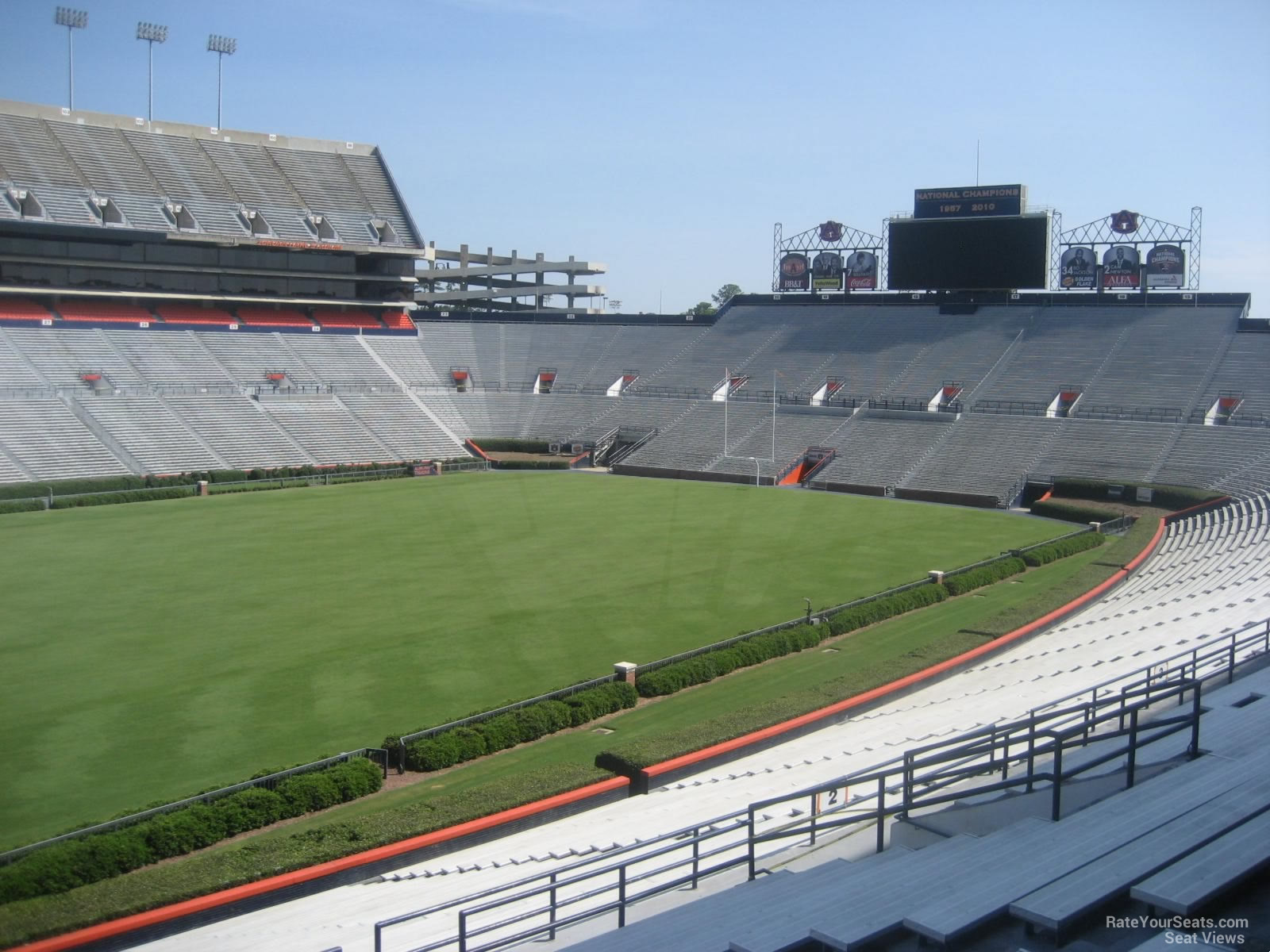 Jordan Hare Stadium Seating Chart With Seat Numbers View - Infoupdate.org