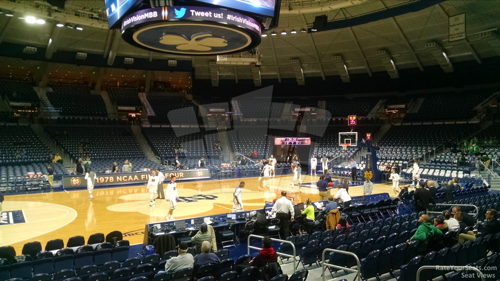 Joyce Center Seating Chart