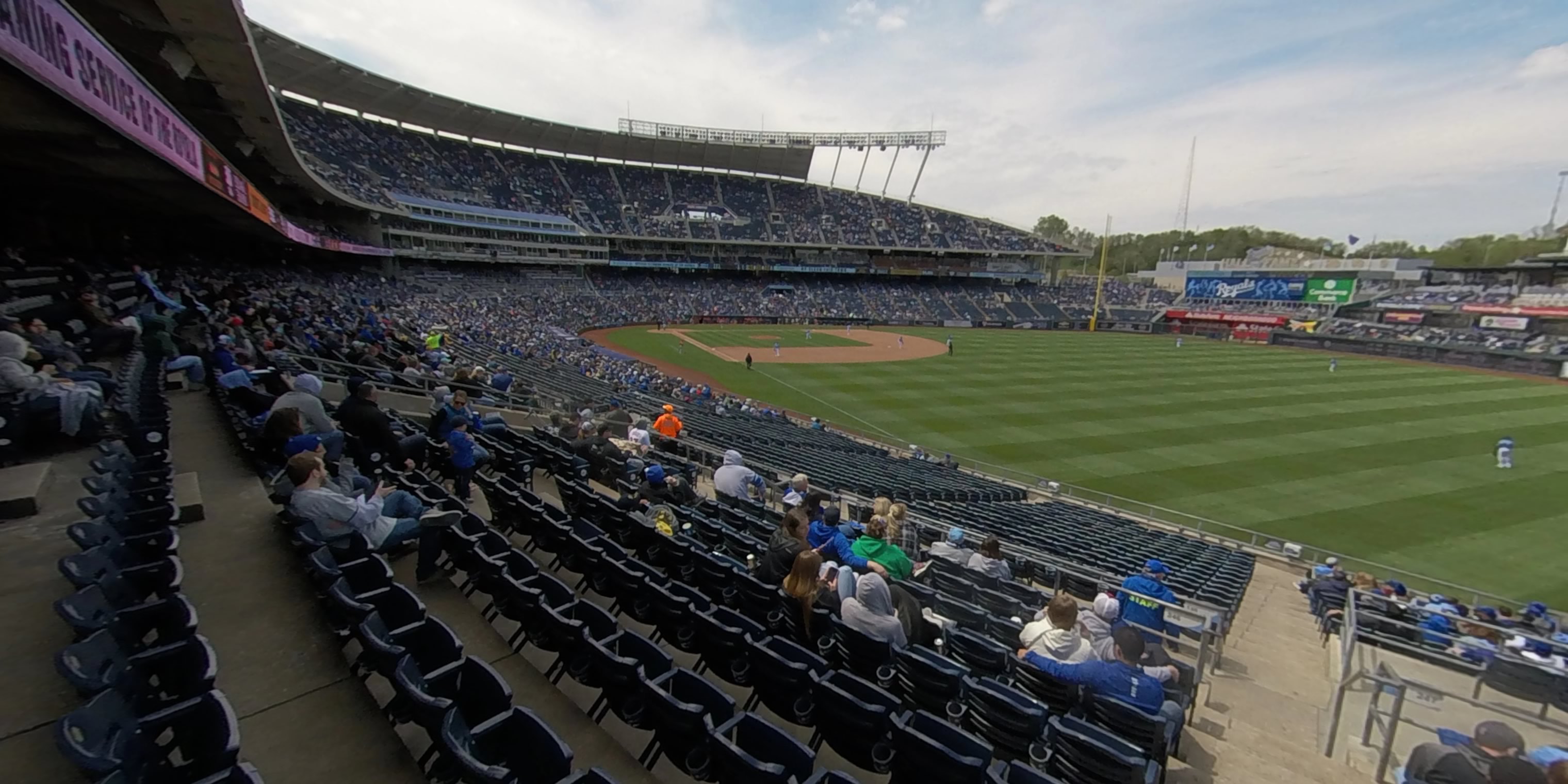 Section 247 at Kauffman Stadium RateYourSeats