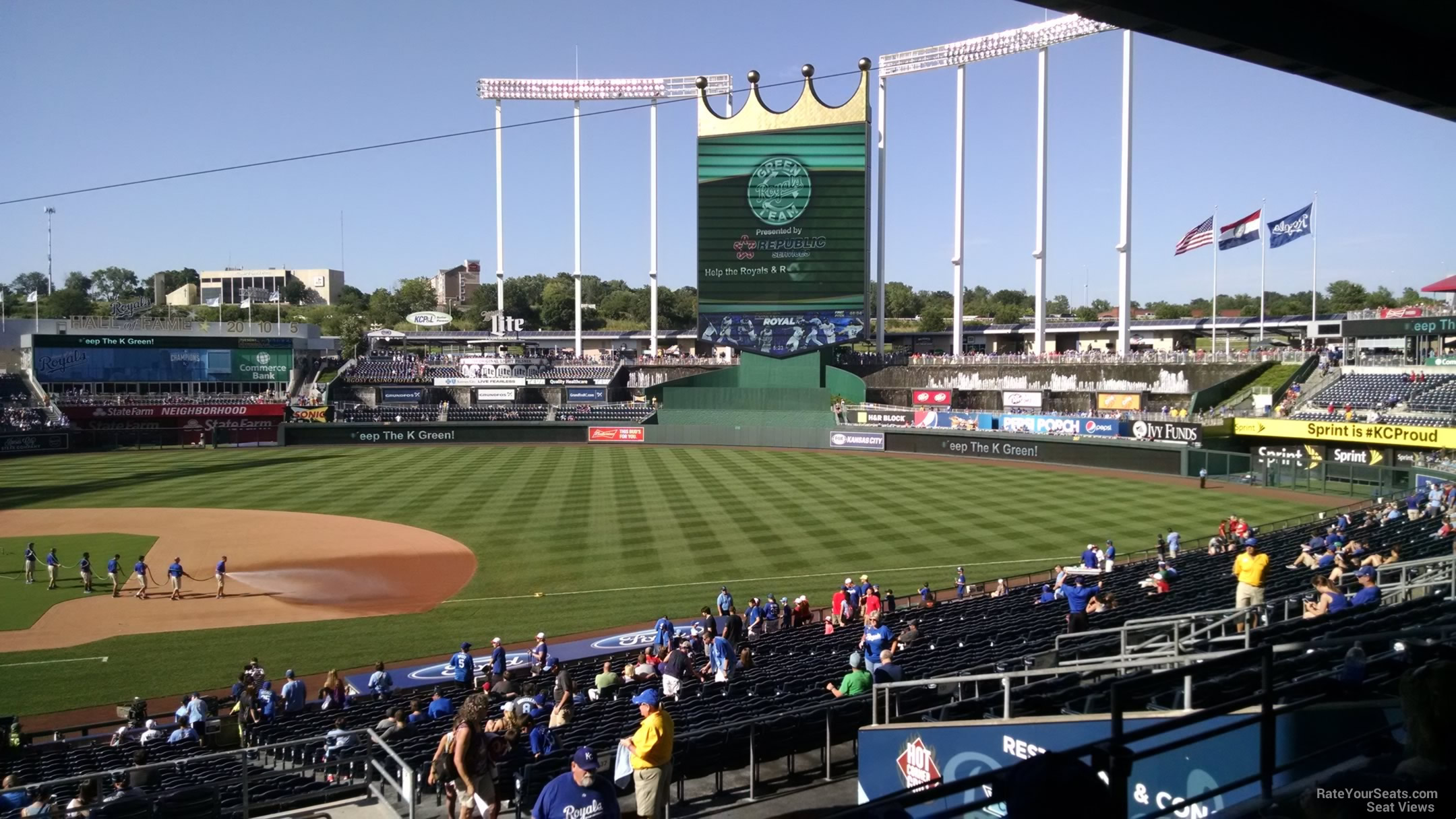 Kauffman Stadium Plaza Level 