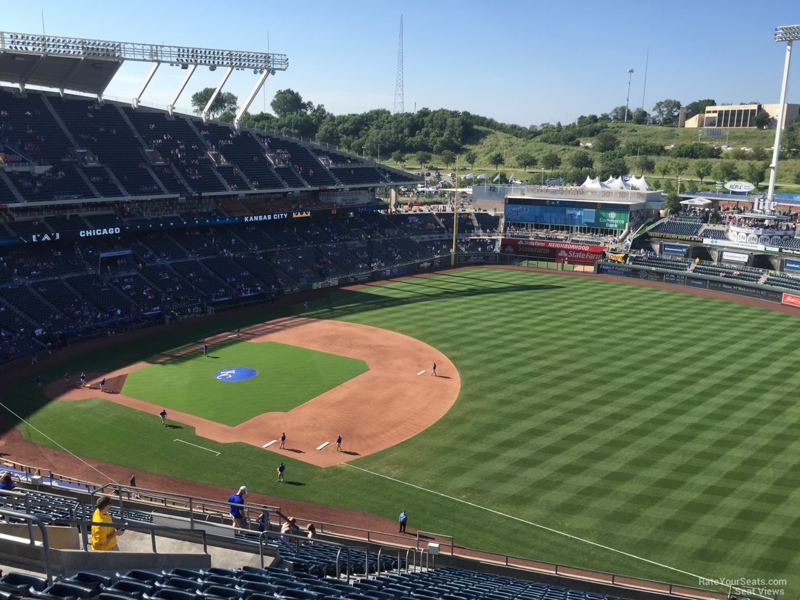 Kauffman Stadium Section 435 - RateYourSeats.com