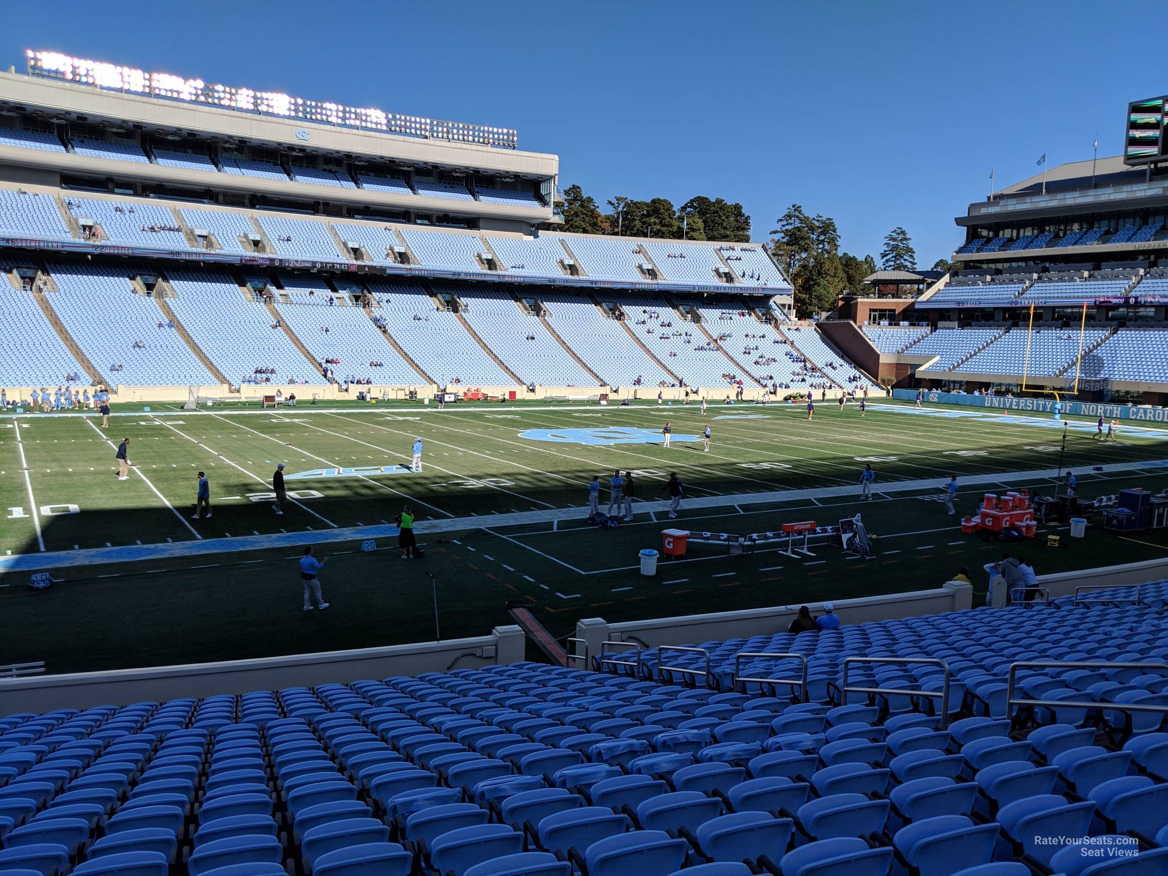 Kenan Memorial Stadium Section 122 - RateYourSeats.com