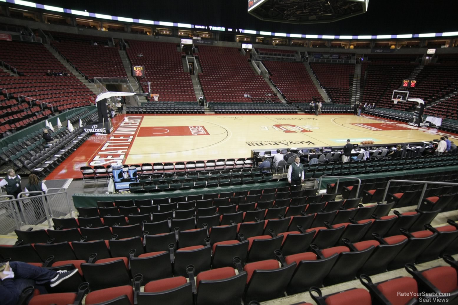 Key Arena Basketball Seating Chart