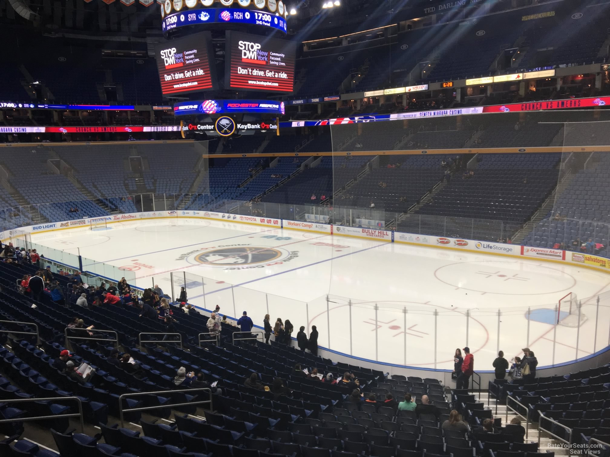 Section 203 at KeyBank Center - RateYourSeats.com