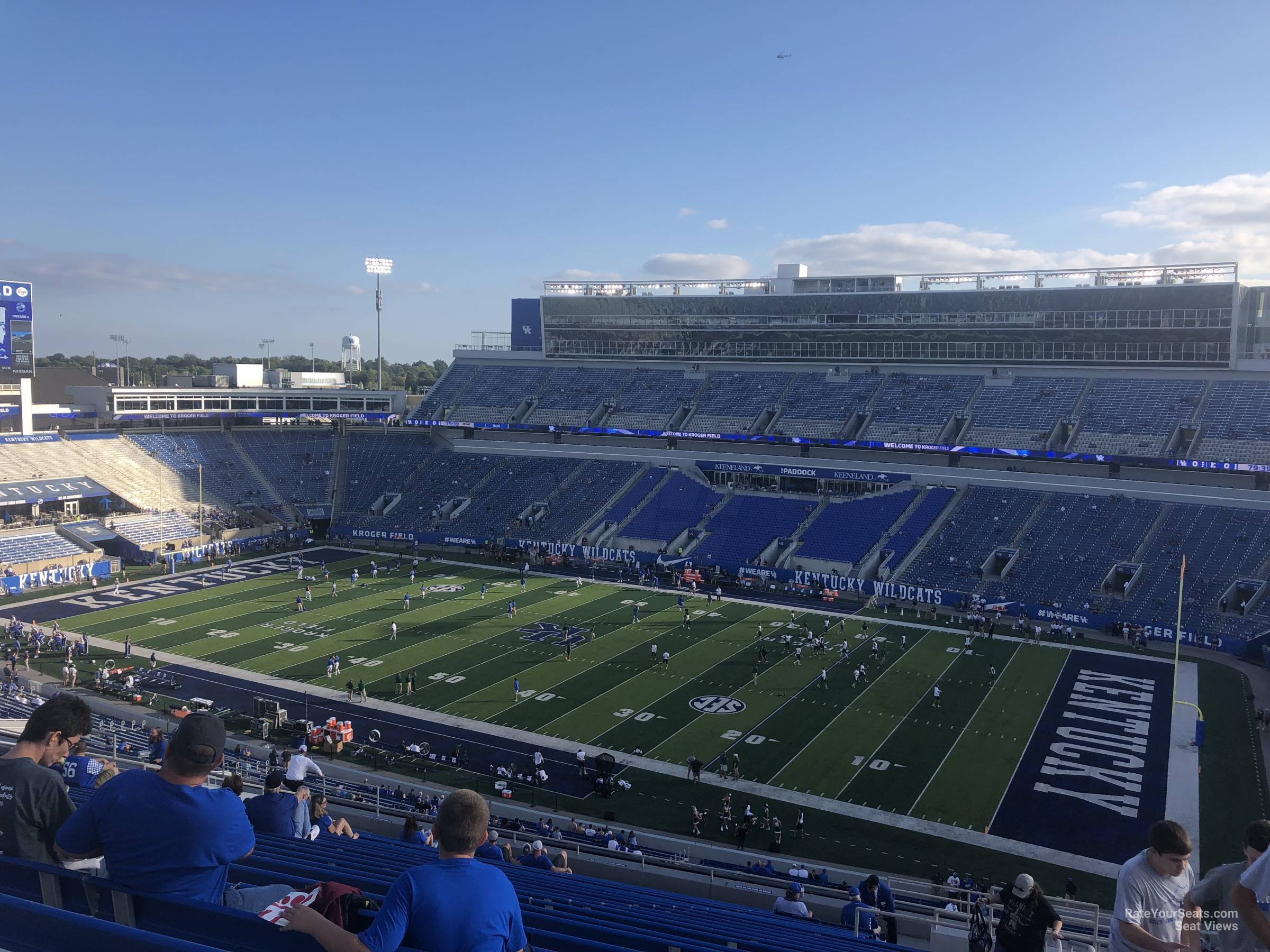 Kroger Field Interactive Seating Chart