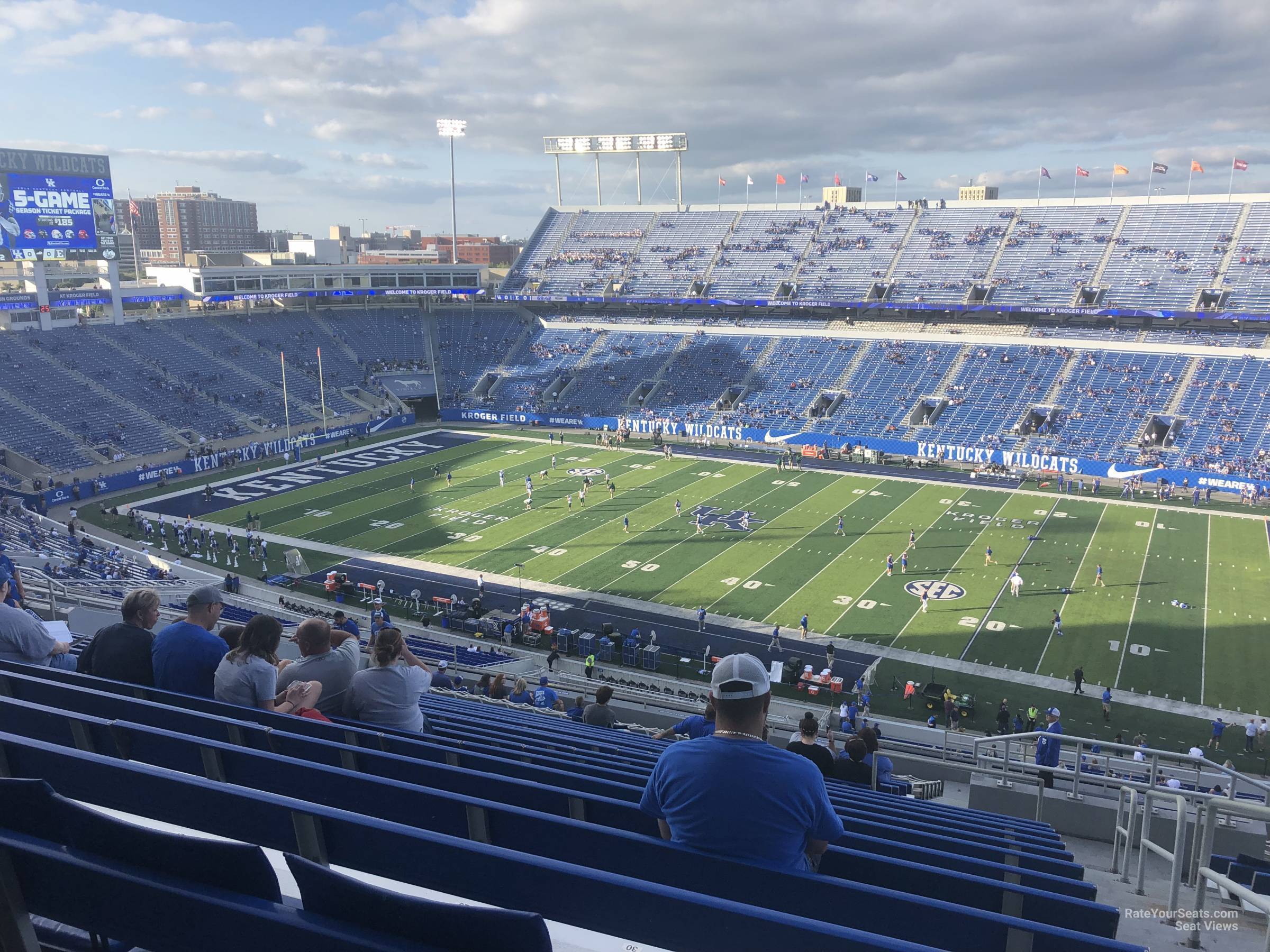 Kroger Field Interactive Seating Chart