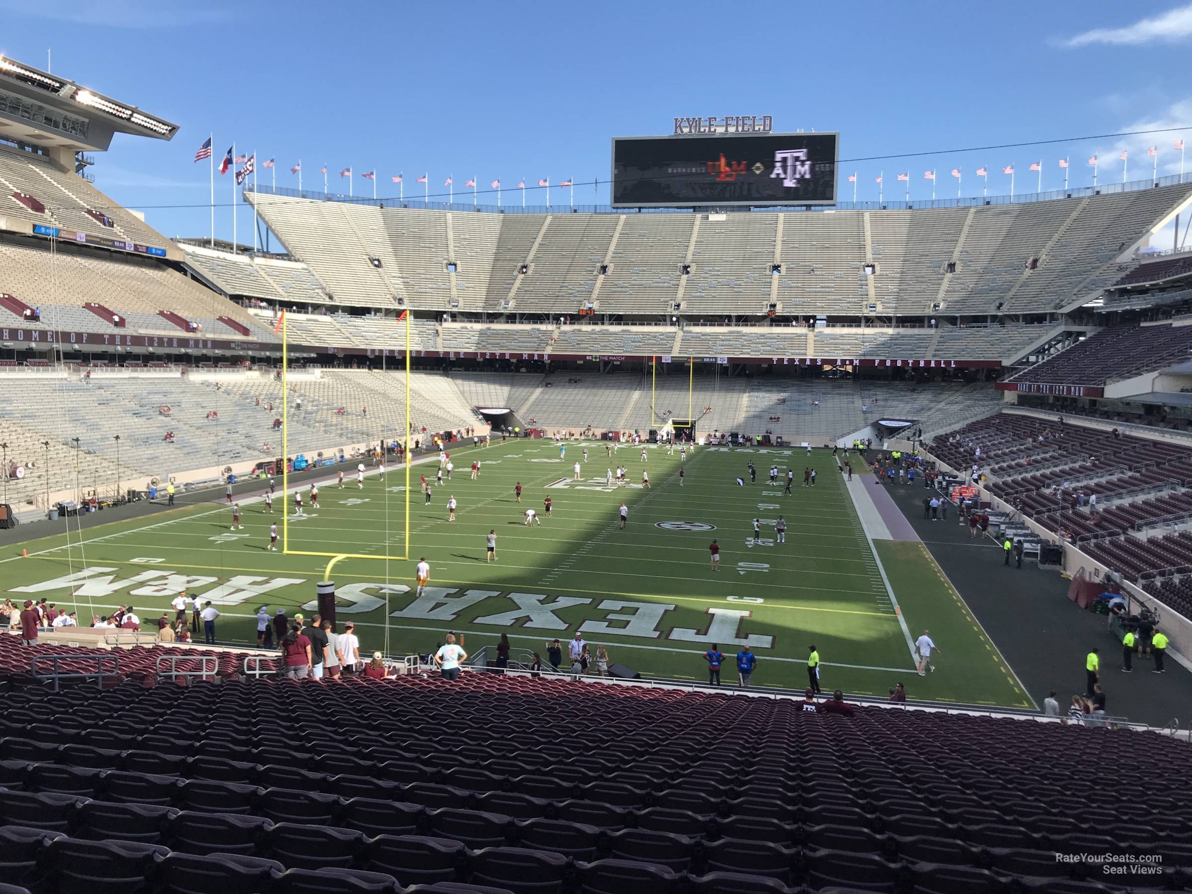 2018 Kyle Field Seating Chart