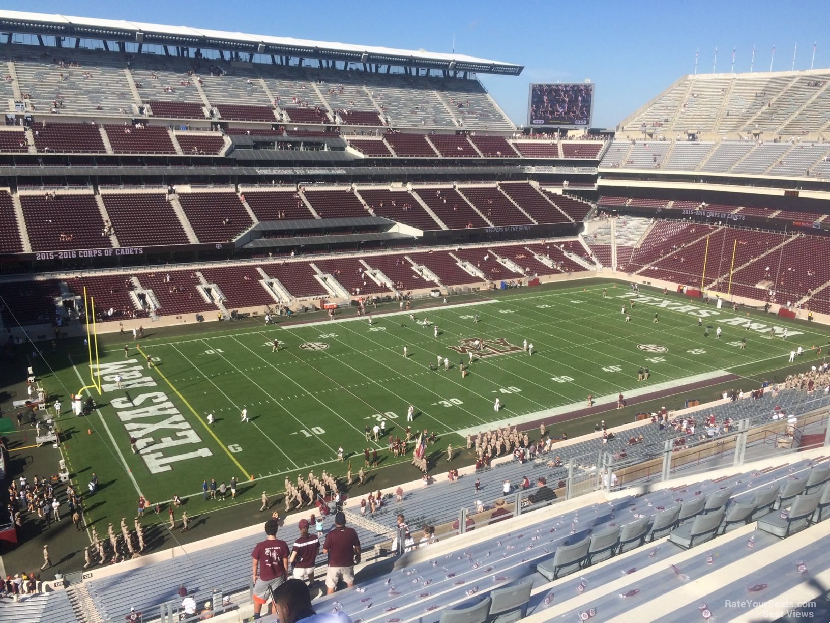 section 339, row 13 seat view  - kyle field