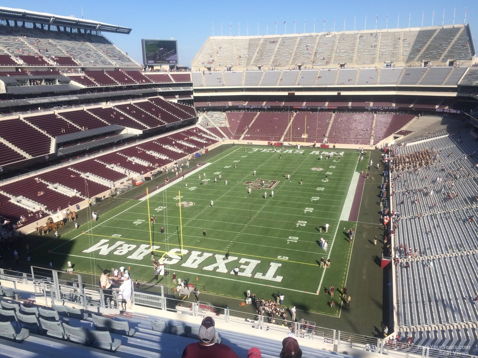 section 344, row 14 seat view  - kyle field