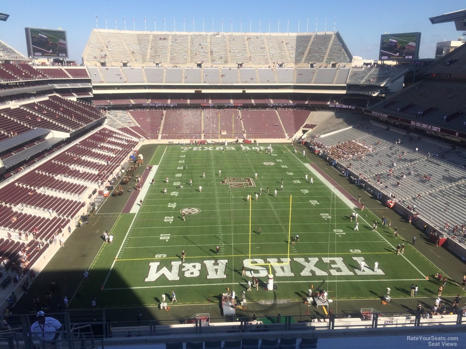 New Kyle Field Seating Chart