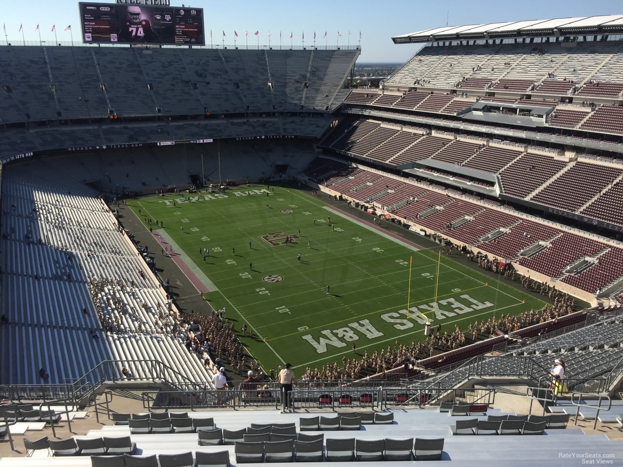 Kyle Field Seating Chart With Row Numbers