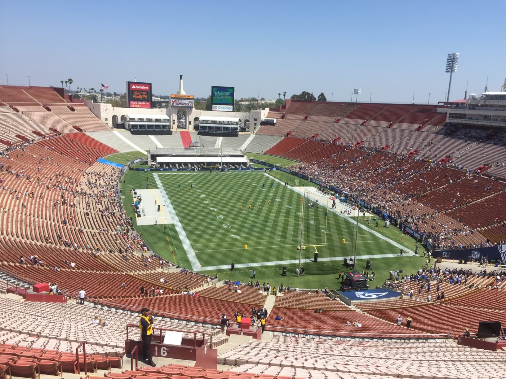 Los Angeles Memorial Coliseum Section 315 - RateYourSeats.com