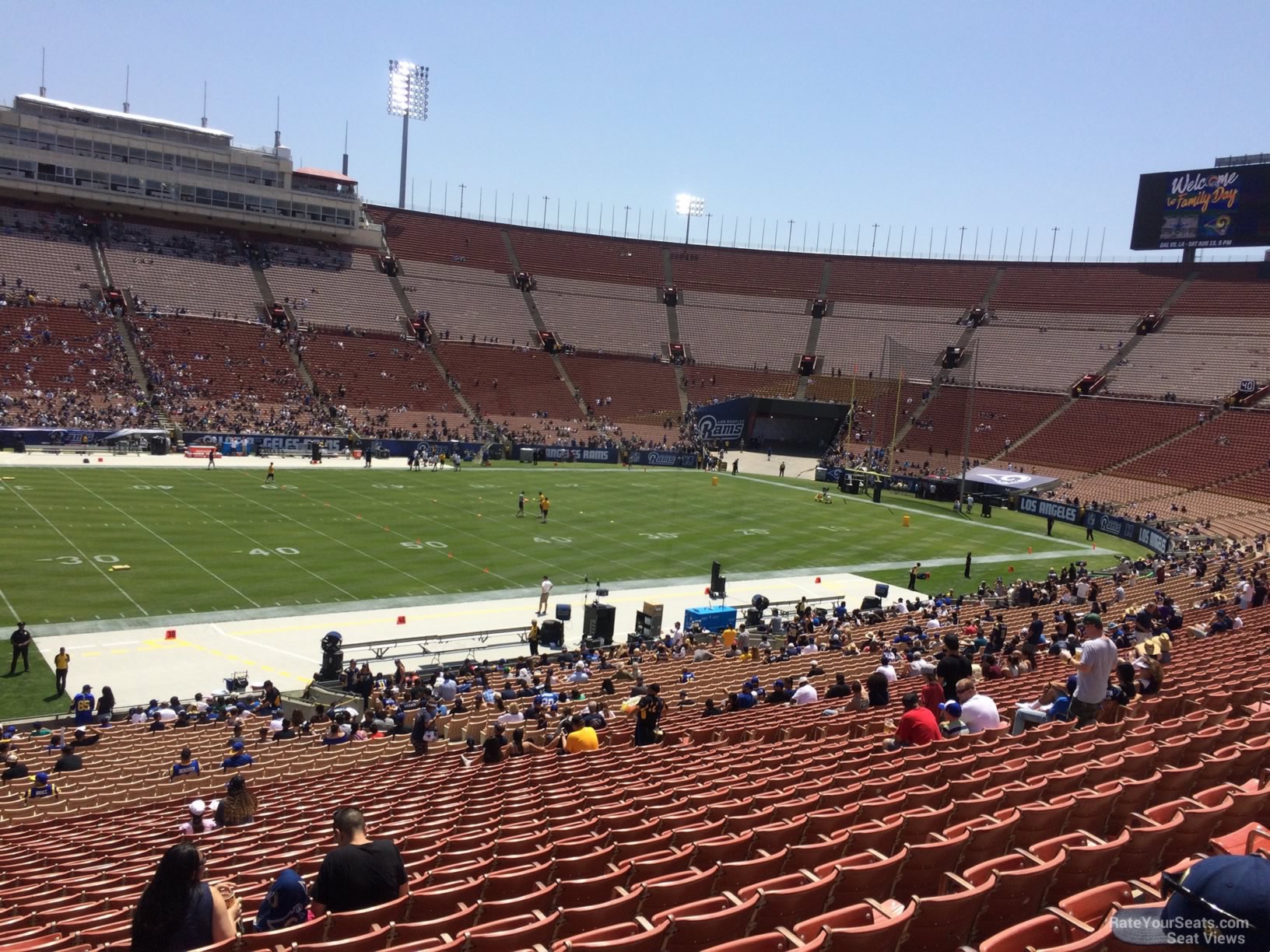 Los Angeles Memorial Coliseum Section 24 - RateYourSeats.com