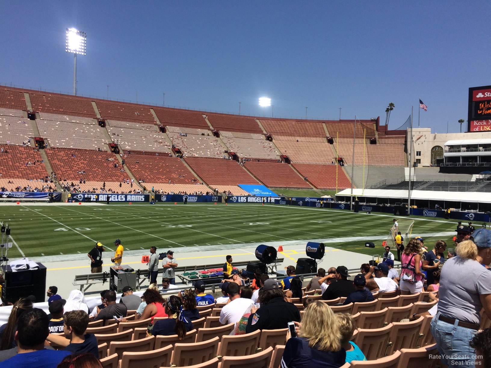 Los Angeles Memorial Coliseum Section 106a