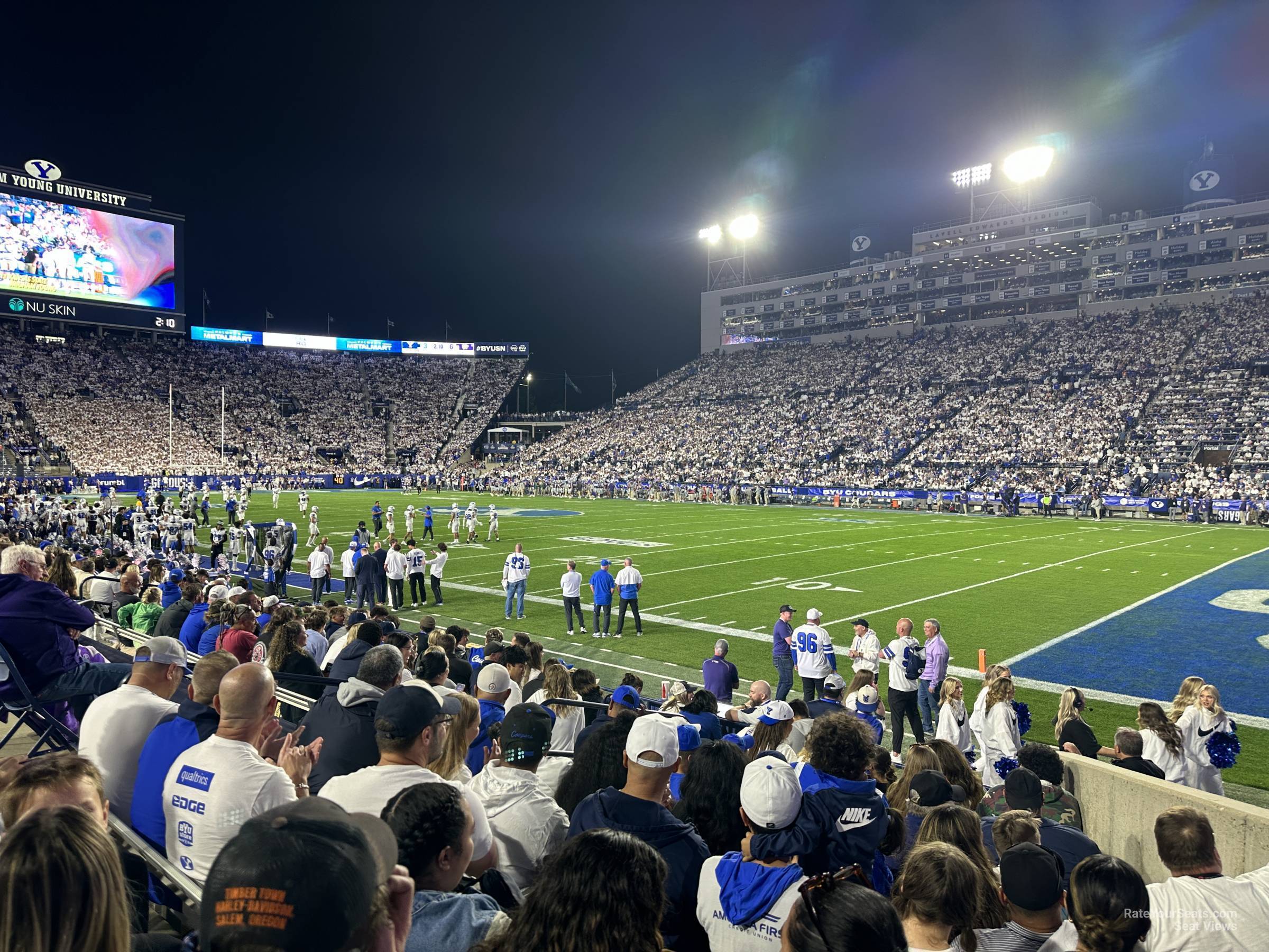 section 31, row 7 seat view  - lavell edwards stadium