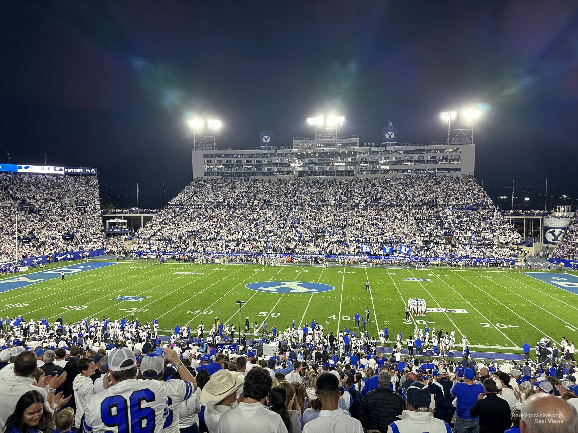 section 33b, row 41 seat view  - lavell edwards stadium