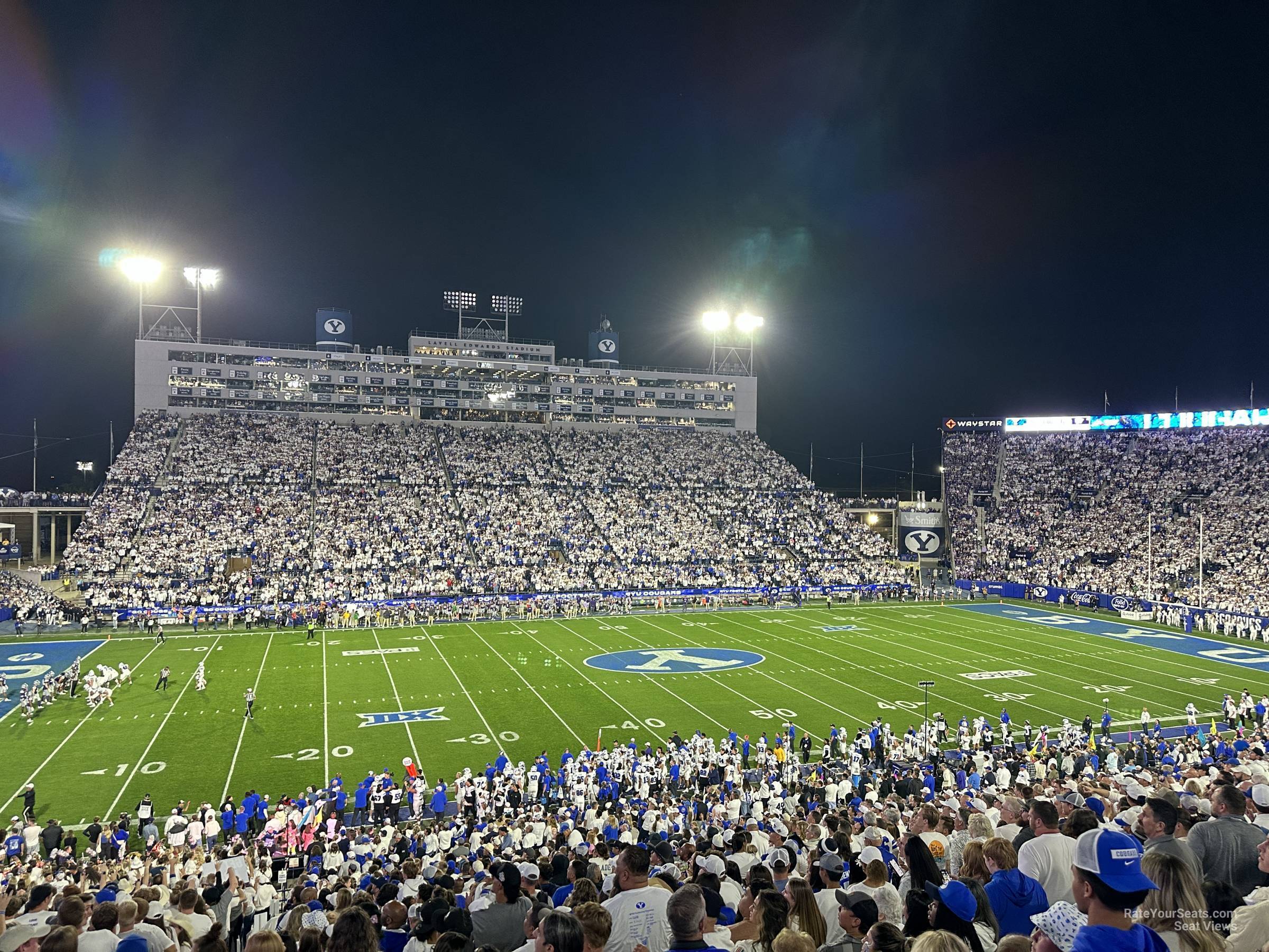 section 35b, row 41 seat view  - lavell edwards stadium