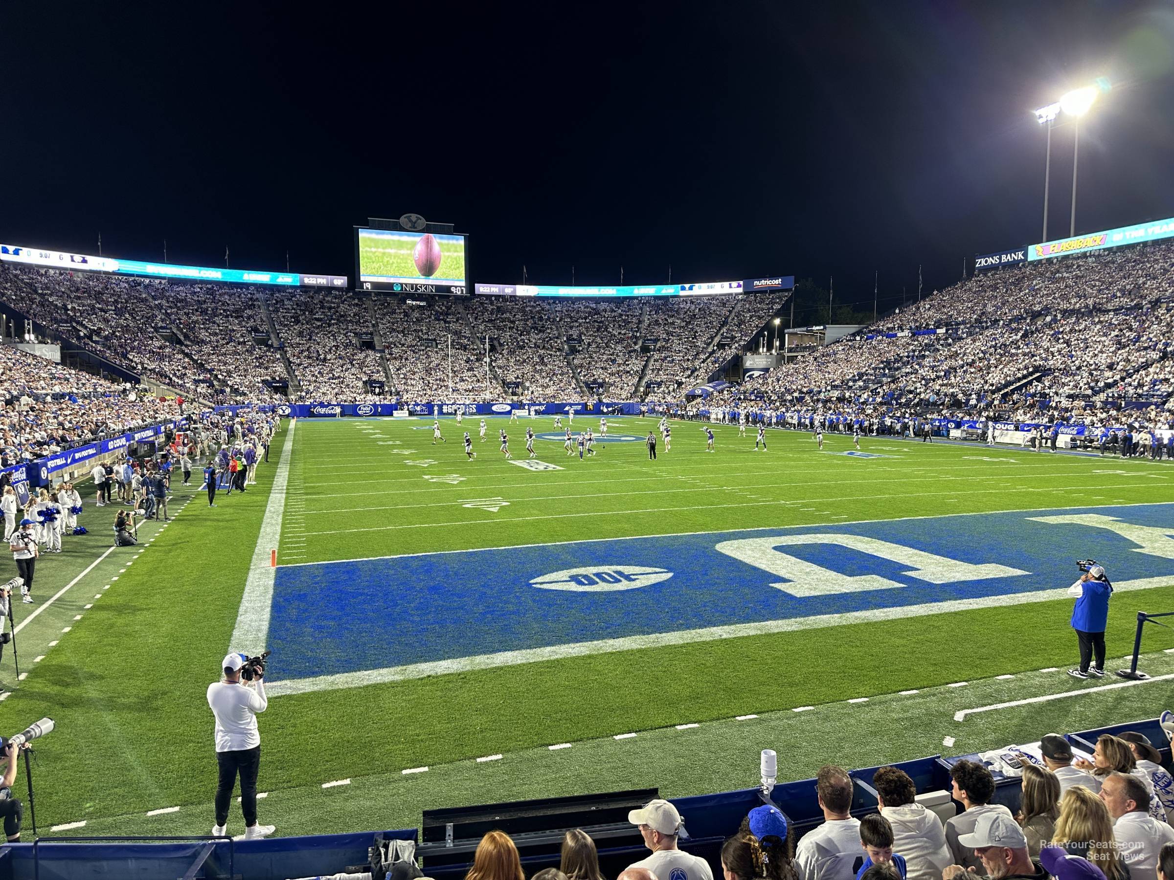 section 46, row 7 seat view  - lavell edwards stadium