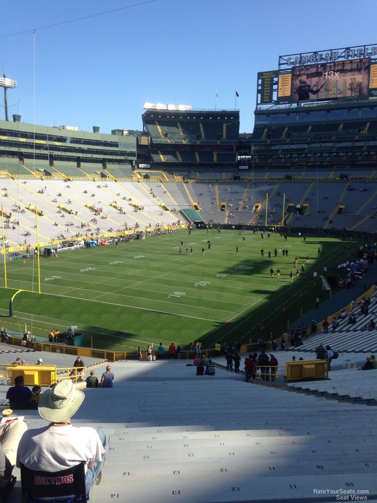 Lambeau Field – Indoor Club Seating Views, General View