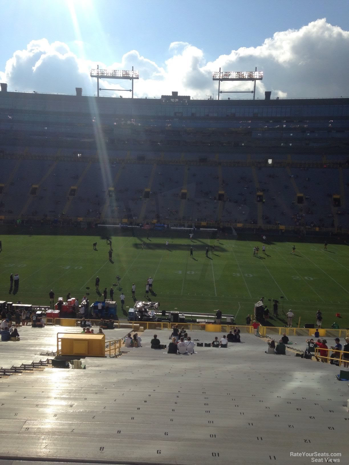 Lambeau Field Seating Section 117 | Brokeasshome.com