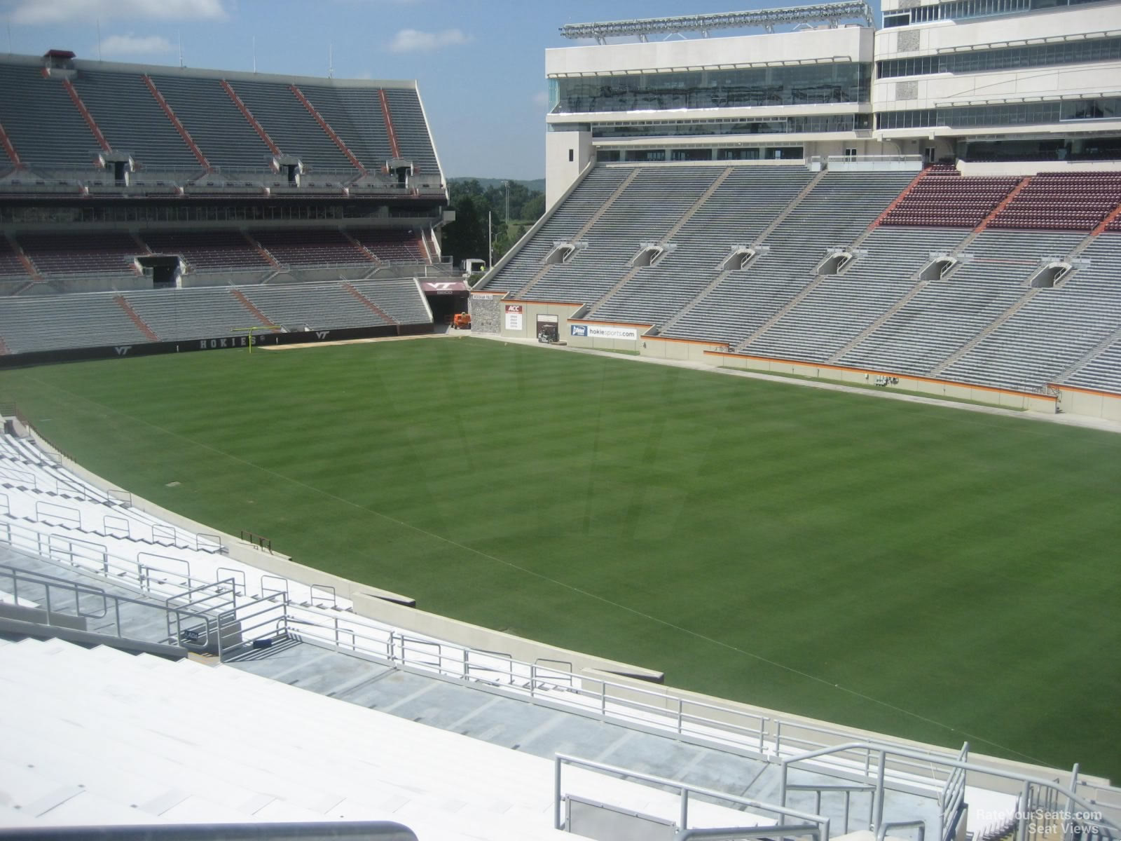 section 1, row zz seat view  - lane stadium