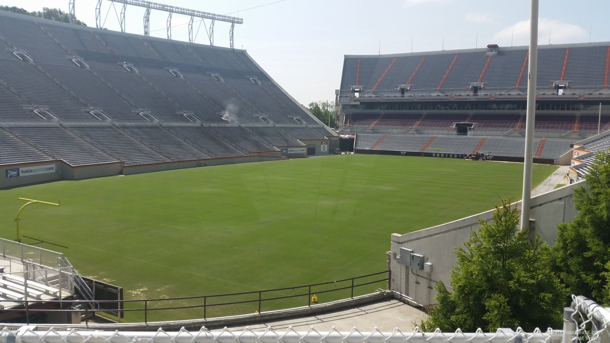 section a, row t seat view  - lane stadium